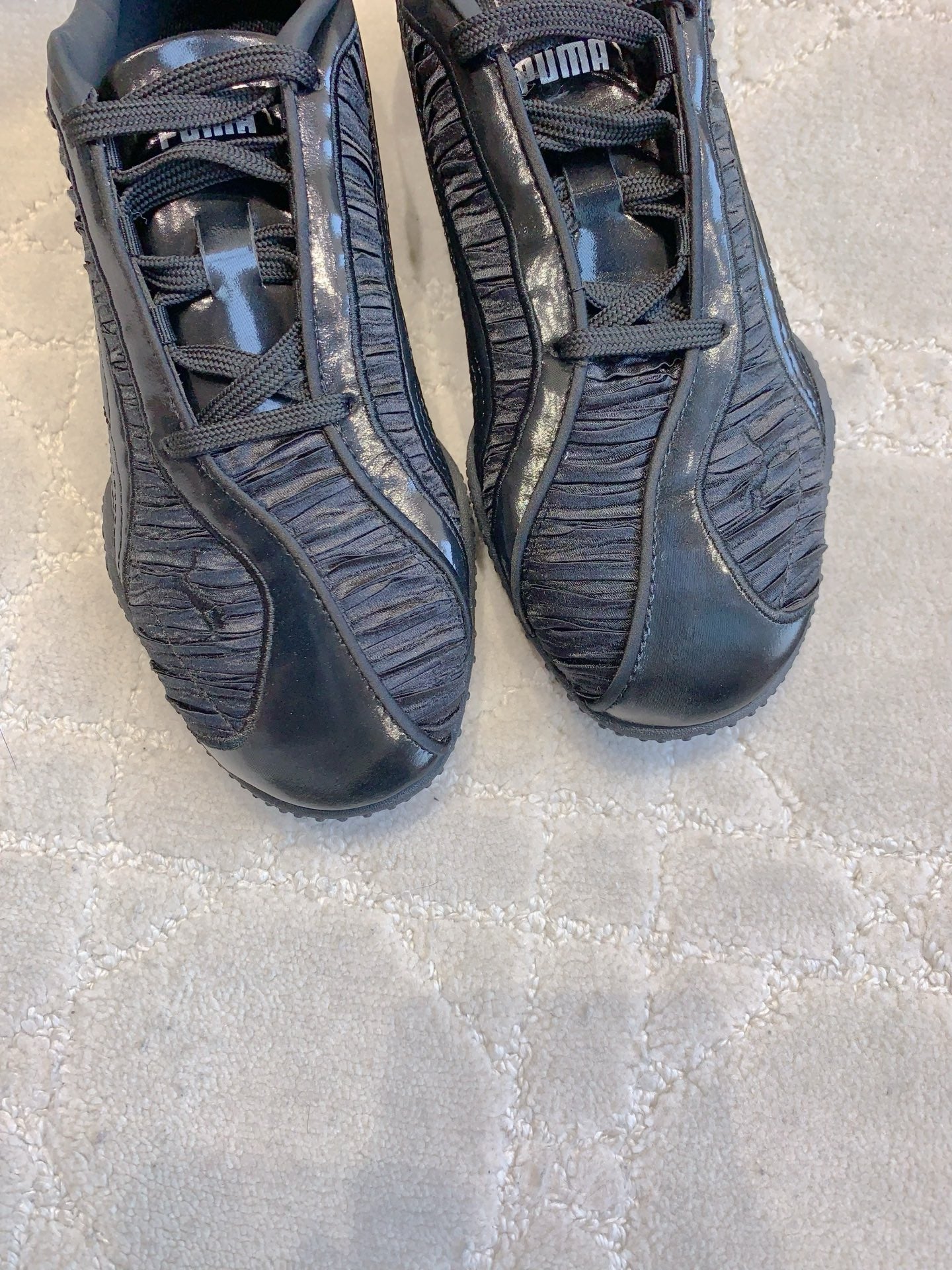 Puma Bella V2 Lustrous Black Satin 615458