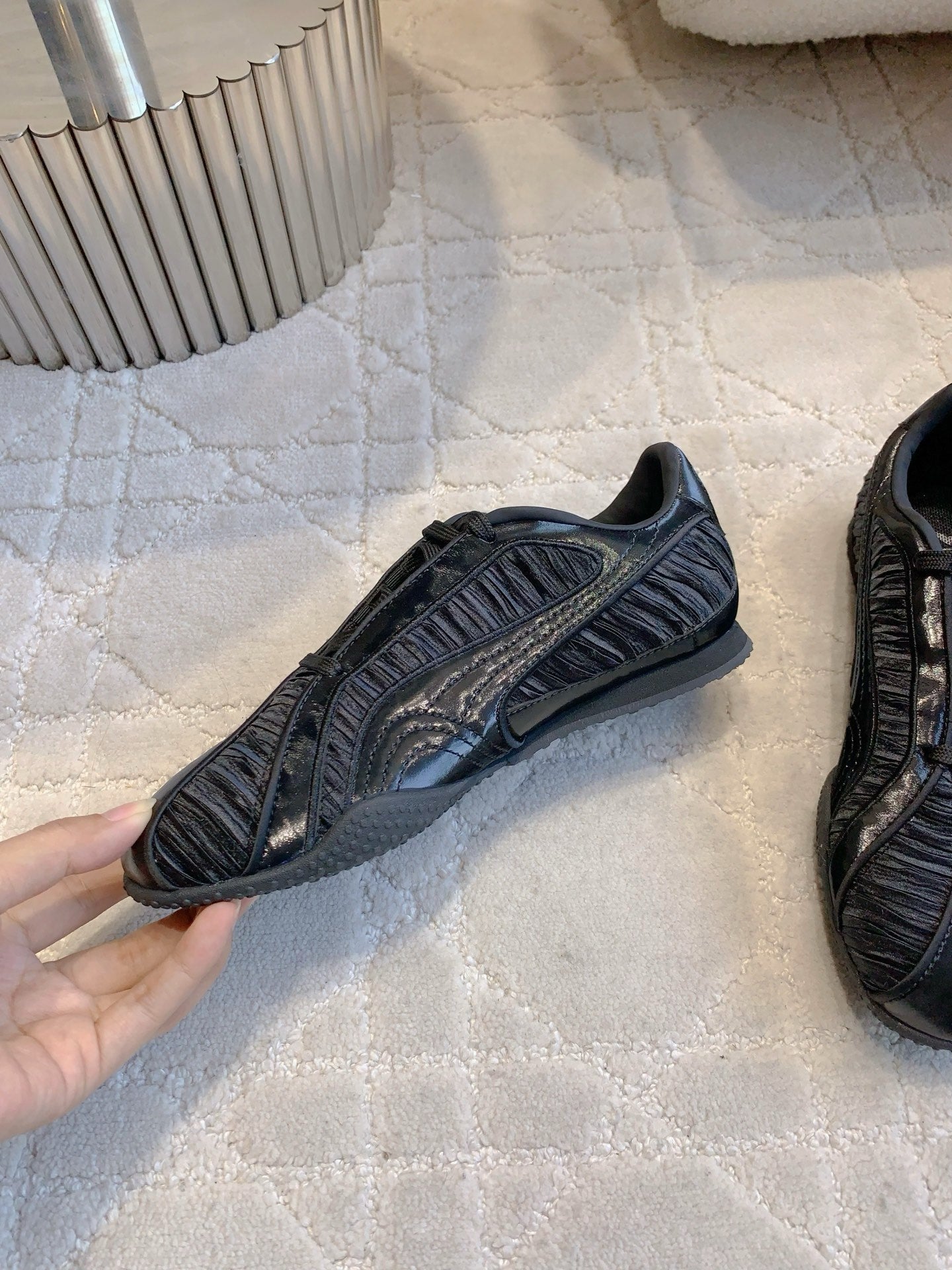 Puma Bella V2 Lustrous Black Satin 615458