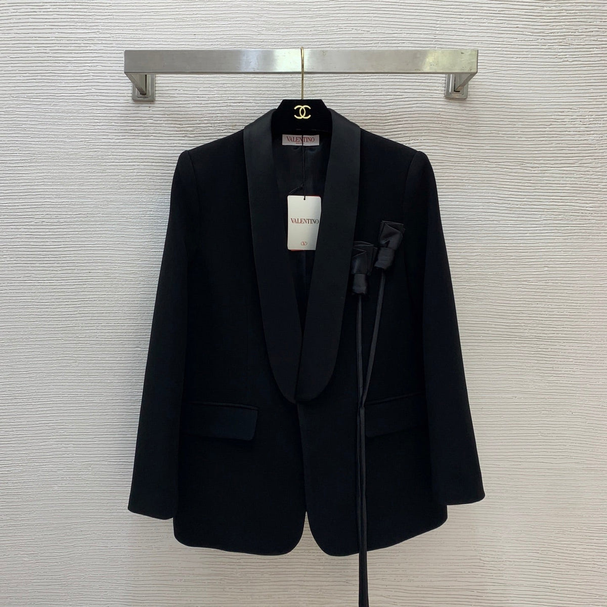 Valentino 26s Emani Blazer Black Acetate 445269