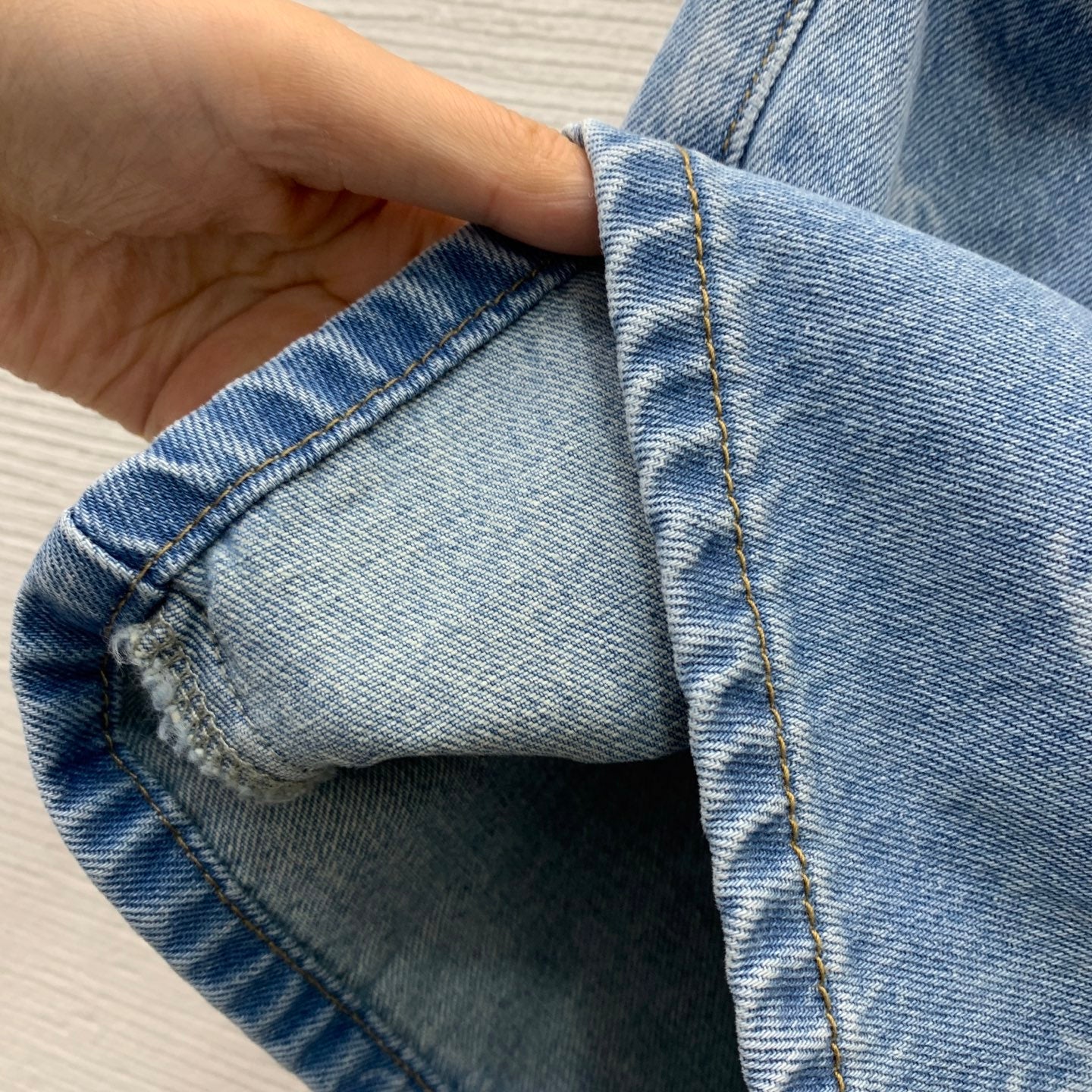 CC 26s Washed Denim Short Jeans 411845