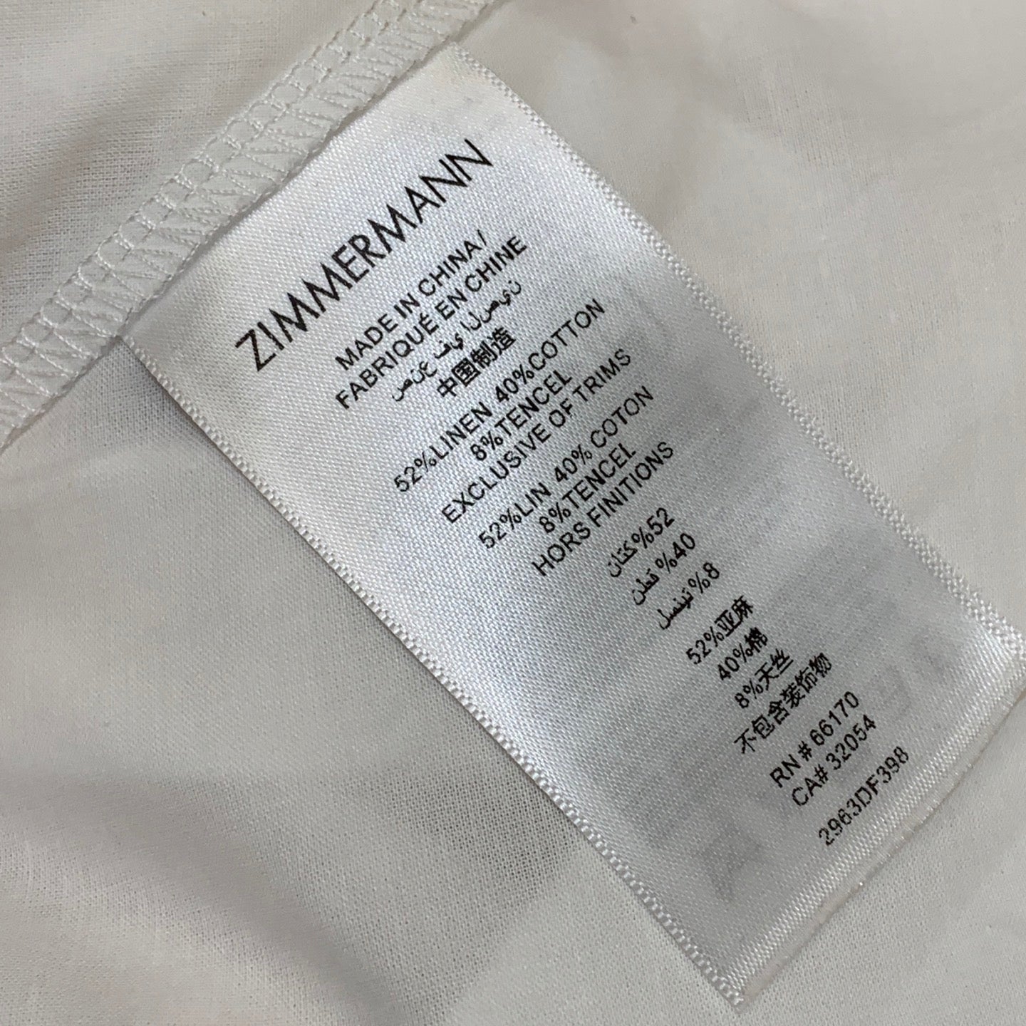 Zimmermann 2026 Dress 396051