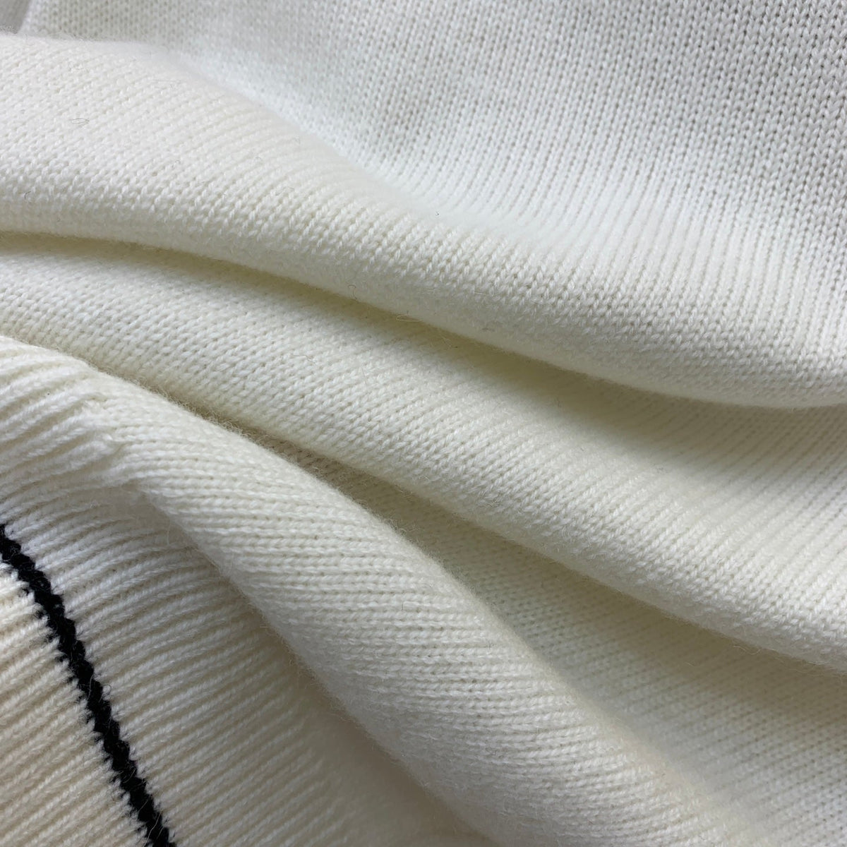 Dior 26s Knit Top Off-White Wool 445345