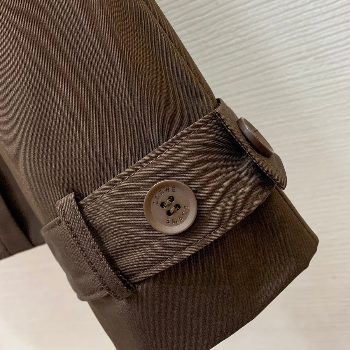 Loewe 26s Jacket Brown Cotton 445340