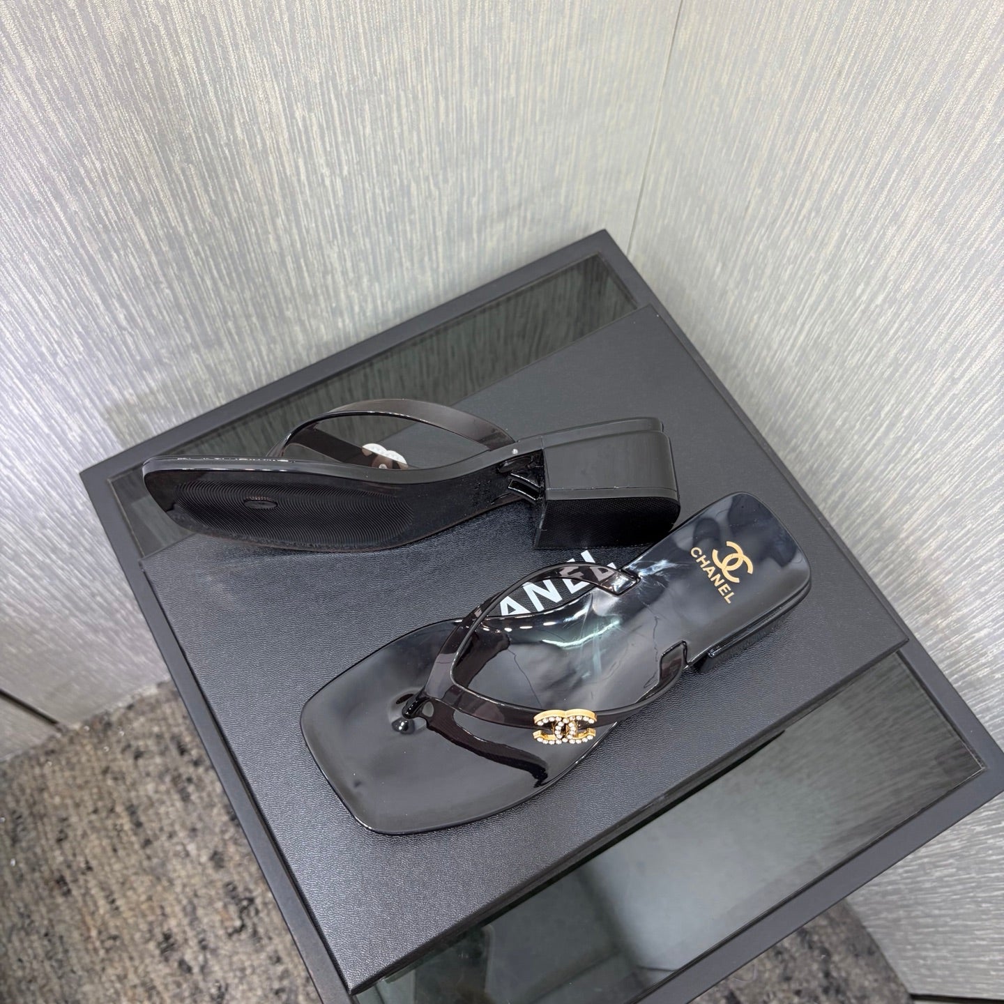 CC 2026 Thong Sandal Black TPU 826024