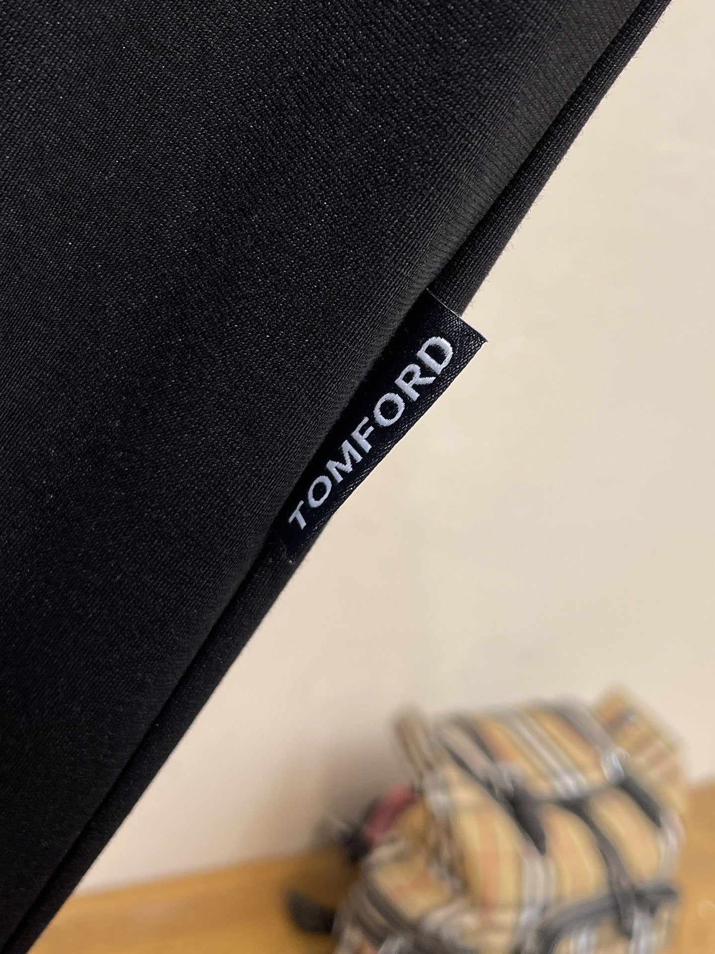 Tom Ford Men Short-Sleeve Polo Shirt Black Silk