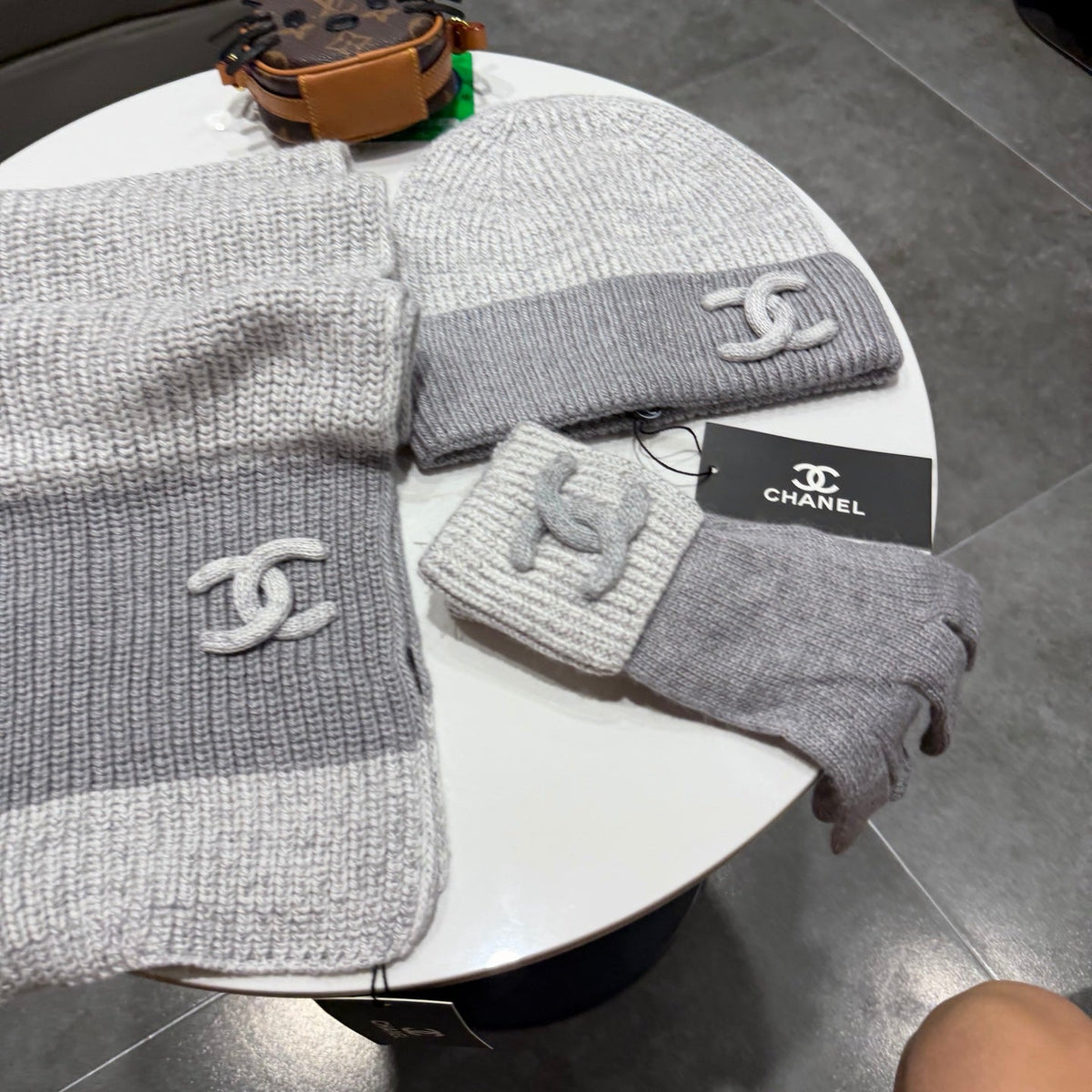 CC 26s Winter Knit Set Grey Wool 499258