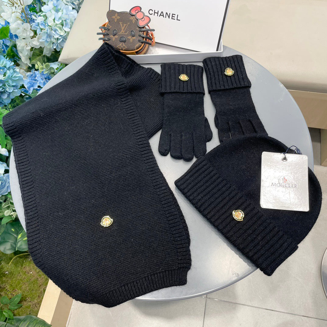 MC 26s Winter Knit Set Black Wool 499301