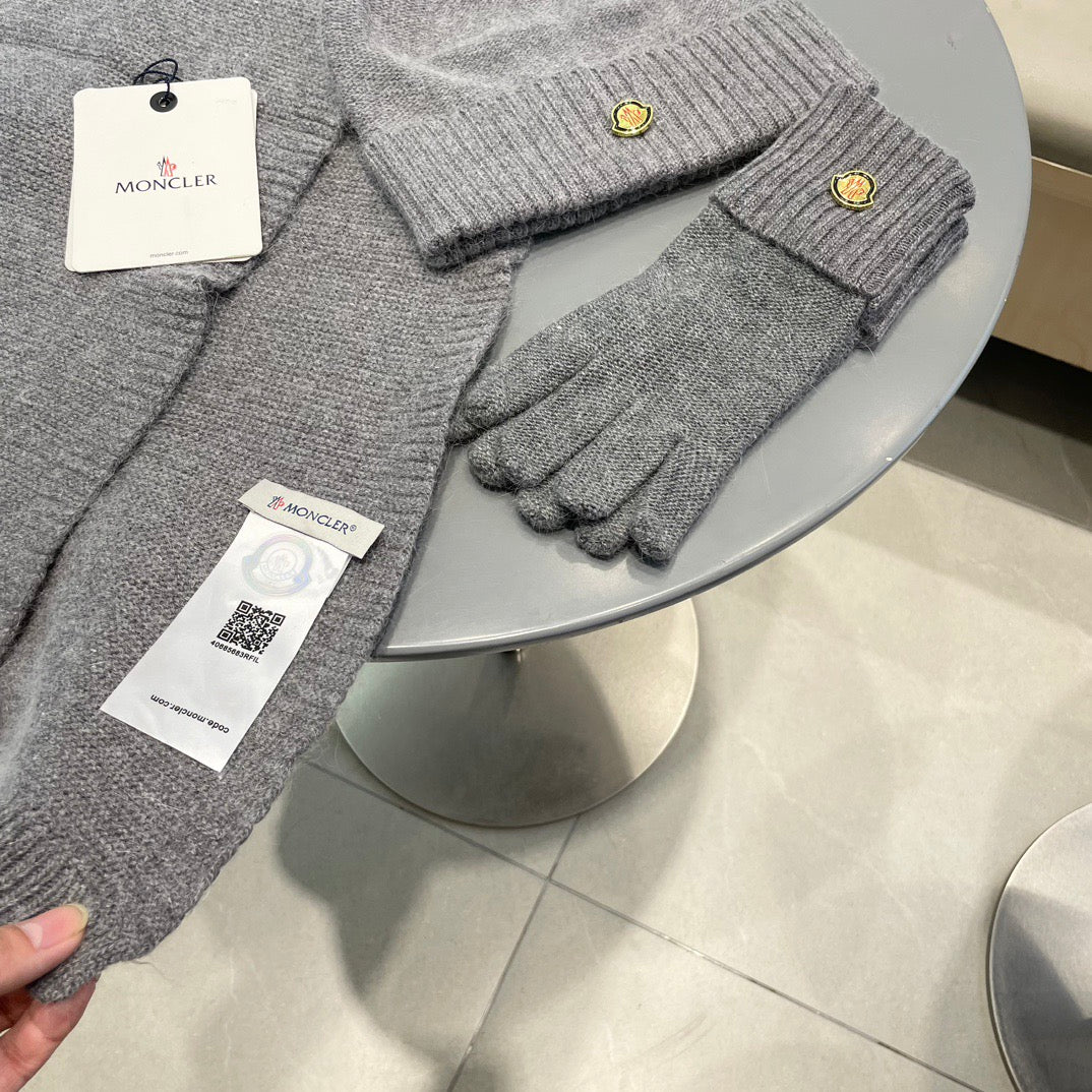 MC 26s Winter Knit Set Grey Wool 499303