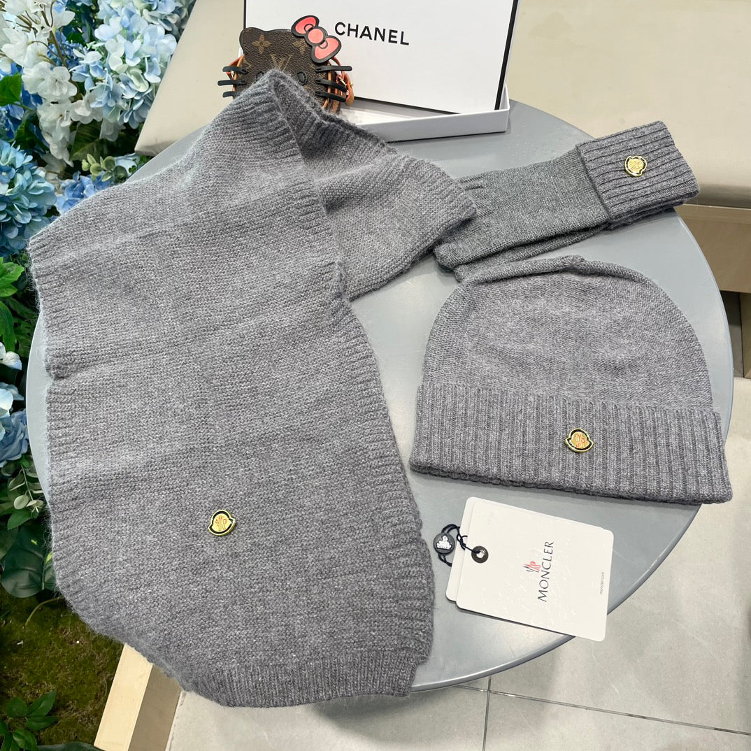 MC 26s Winter Knit Set Grey Wool 499303