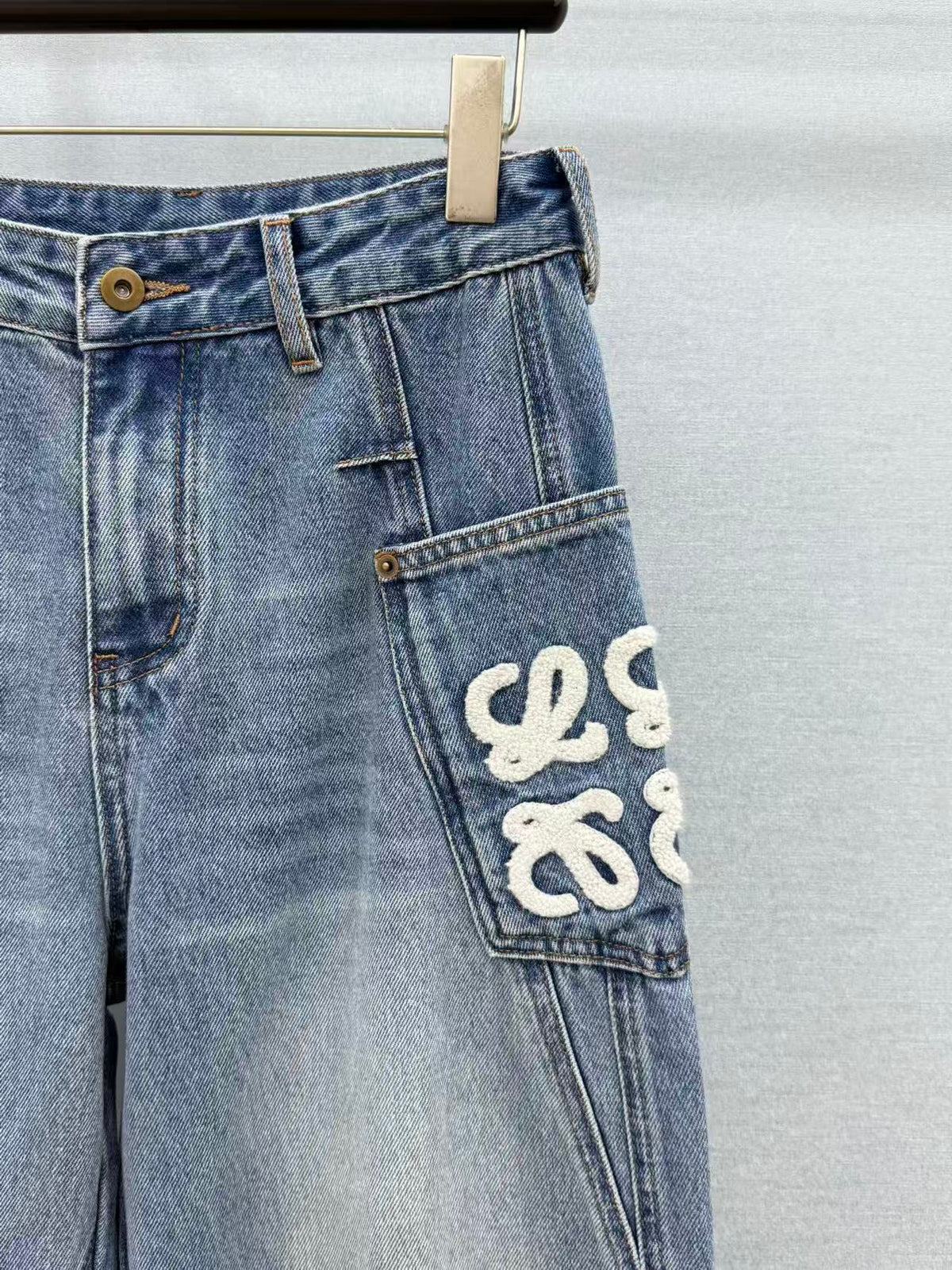Loewe 2026 Jeans Blue Denim Cotton 435464