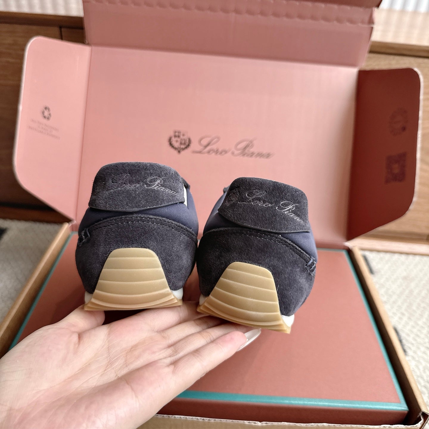 LP Fast Walk Sneaker Dark Blue Suede 924587