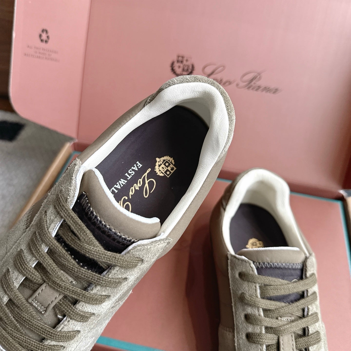 LP Fast Walk Sneaker Olive Suede 924588