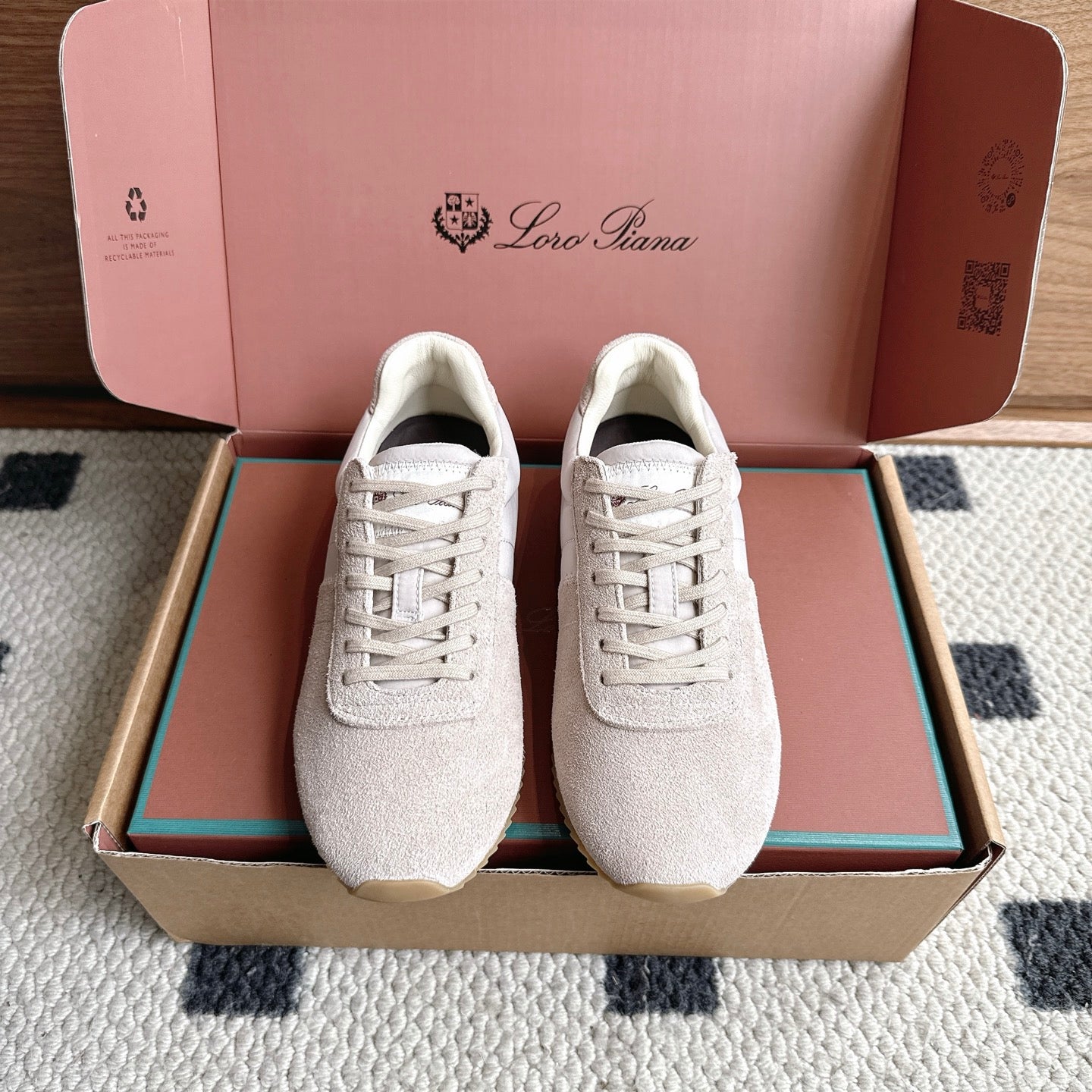 LP Fast Walk Sneaker Light Taupe Suede 924590