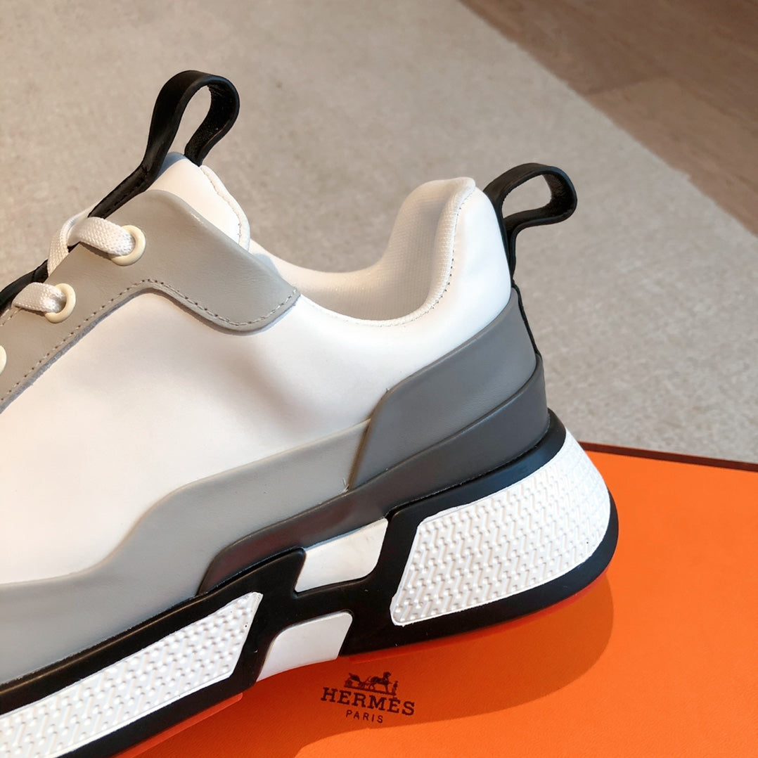 HM Hugo Sneakers Grey Calfskin 933464