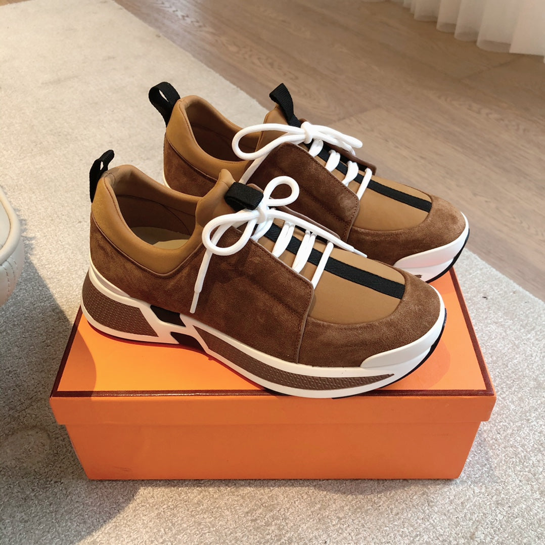 HM Hugo Sneakers Dark Brown Suede 933469