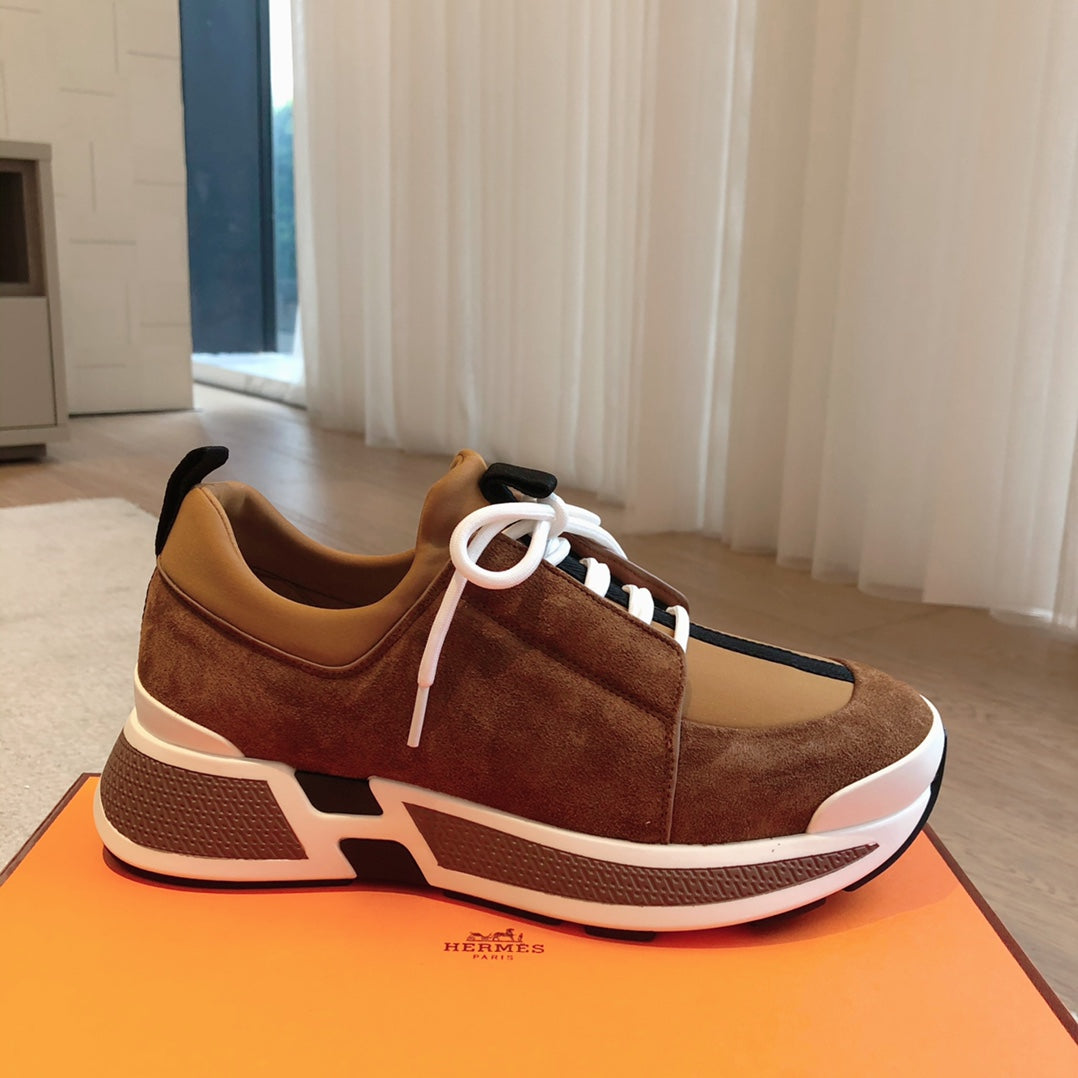HM Hugo Sneakers Dark Brown Suede 933469