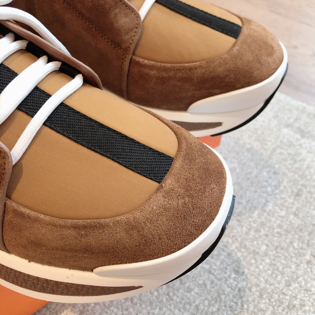 HM Hugo Sneakers Dark Brown Suede 933469