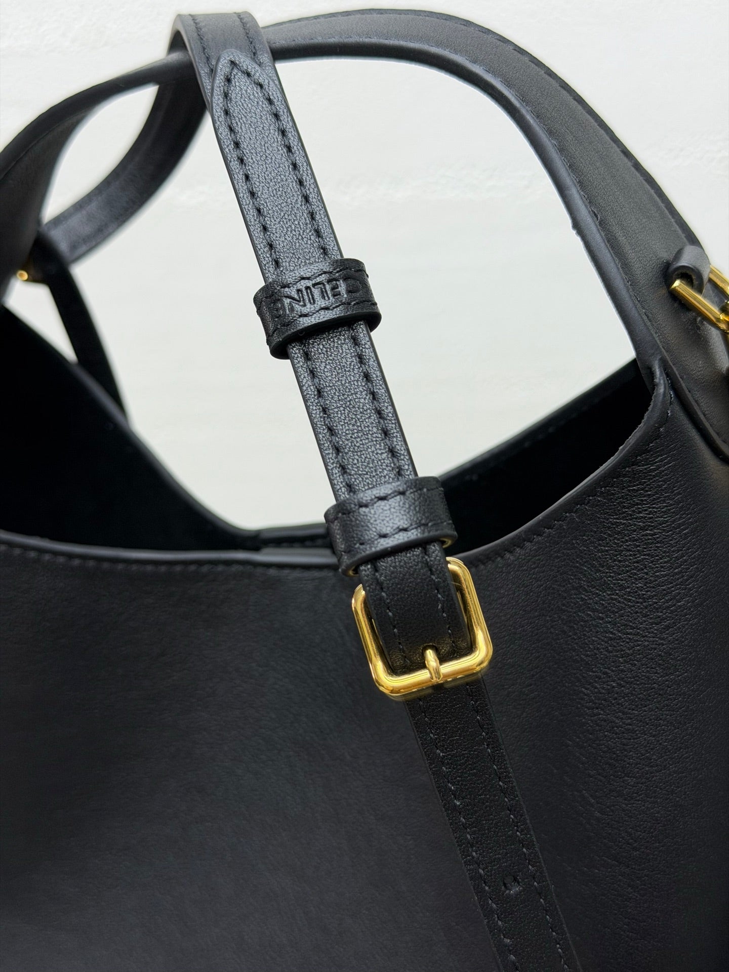 Celine Small Hobo Black Supple Smooth Calfskin