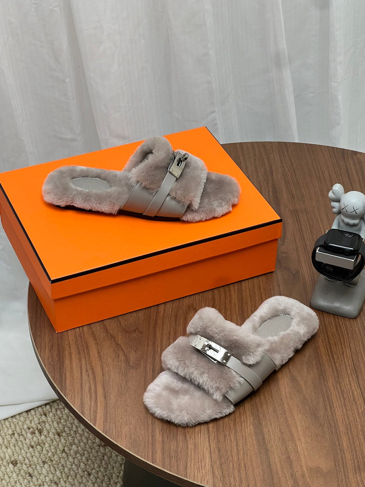 HM 26s Frenzy Mules 0.5cm Shearling 177989
