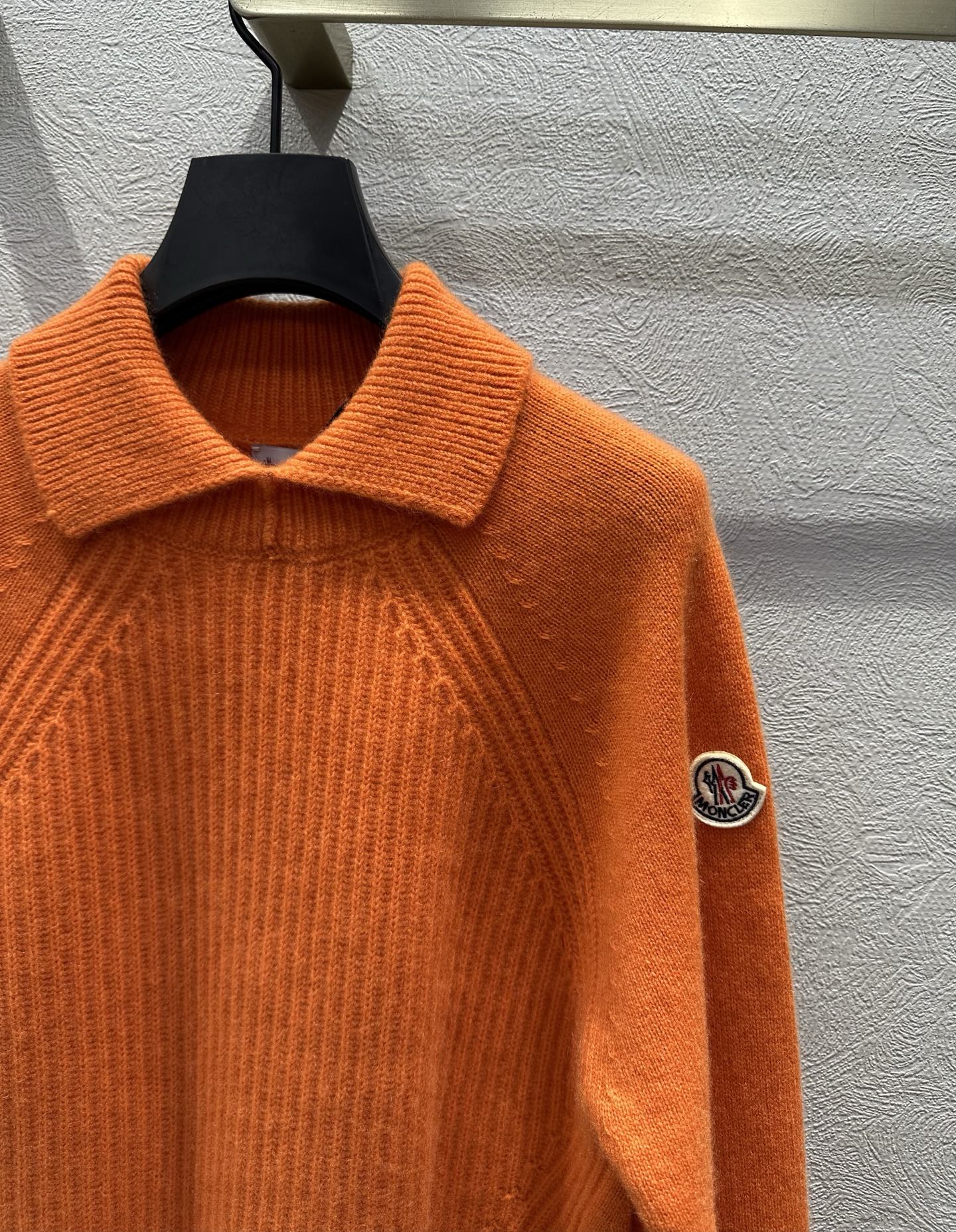 MC 2025 Turtleneck Sweater Orange Cashmere