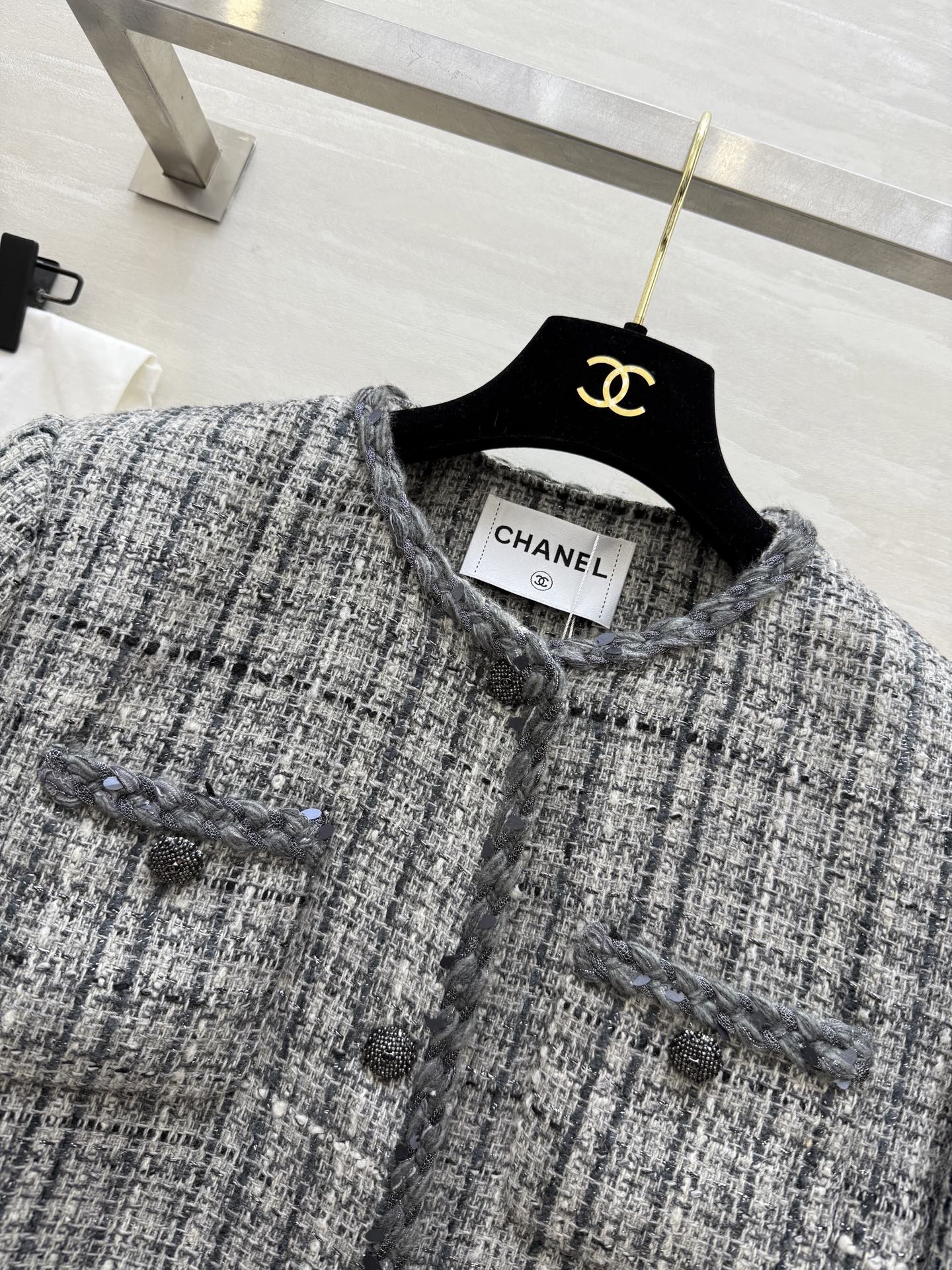 CC 26s Jacket Grey Tweed 343357
