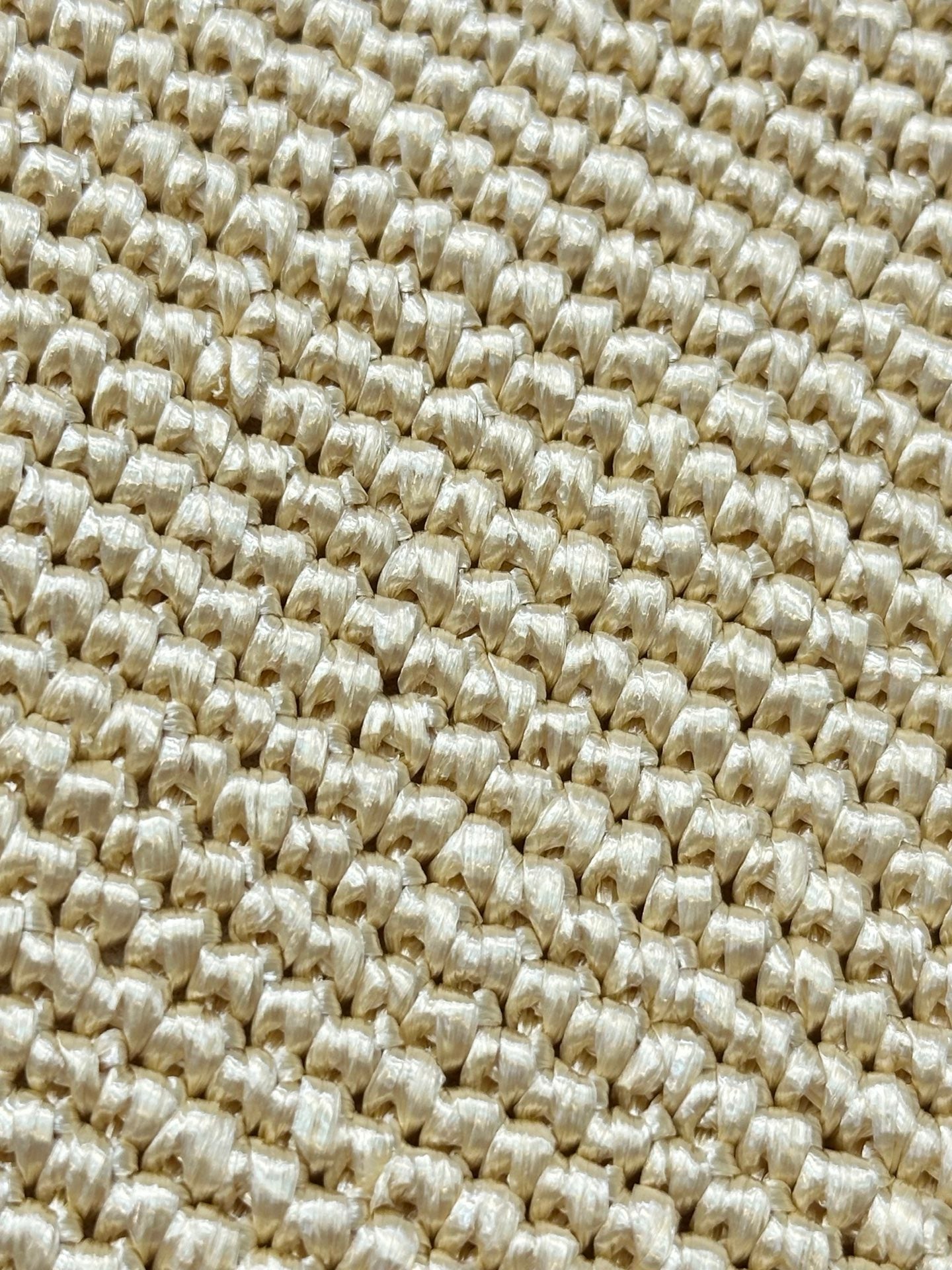 CC 26s Coco Beach Flap Bag Beige Raffia 143487