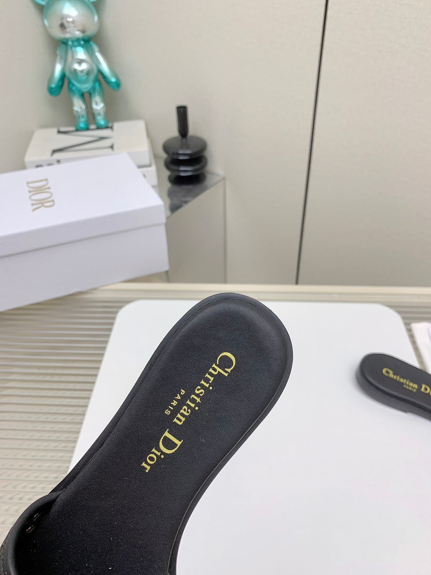 CD D-Lane Slide In Black Cowhide 106281