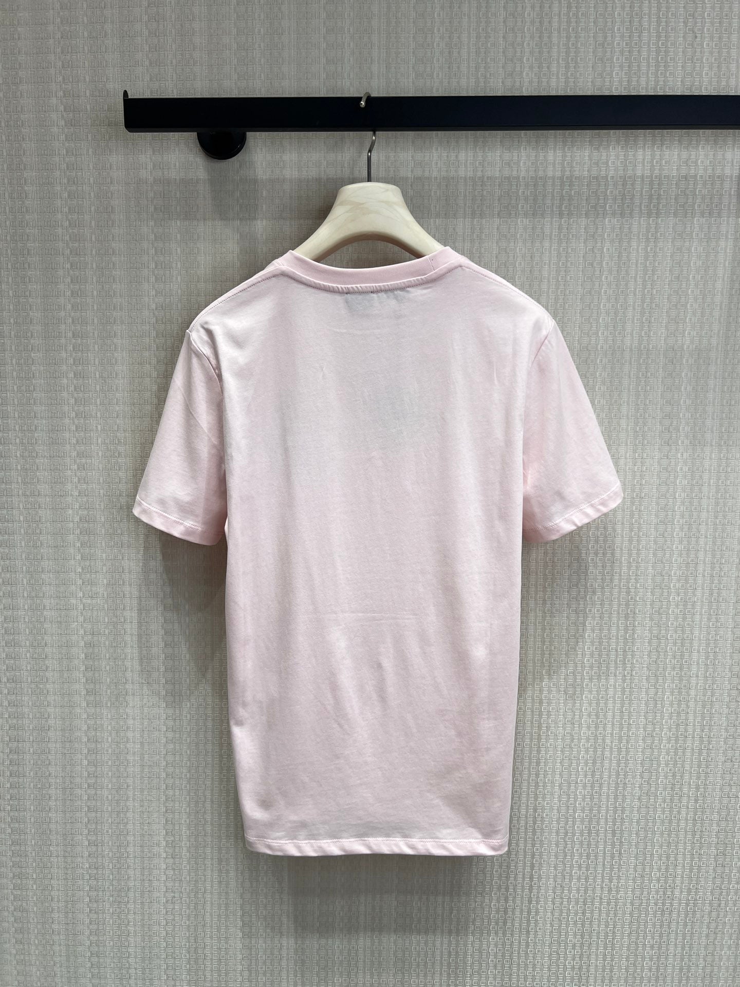 Loewe Regular Fit T-shirt Light Pink Cotton