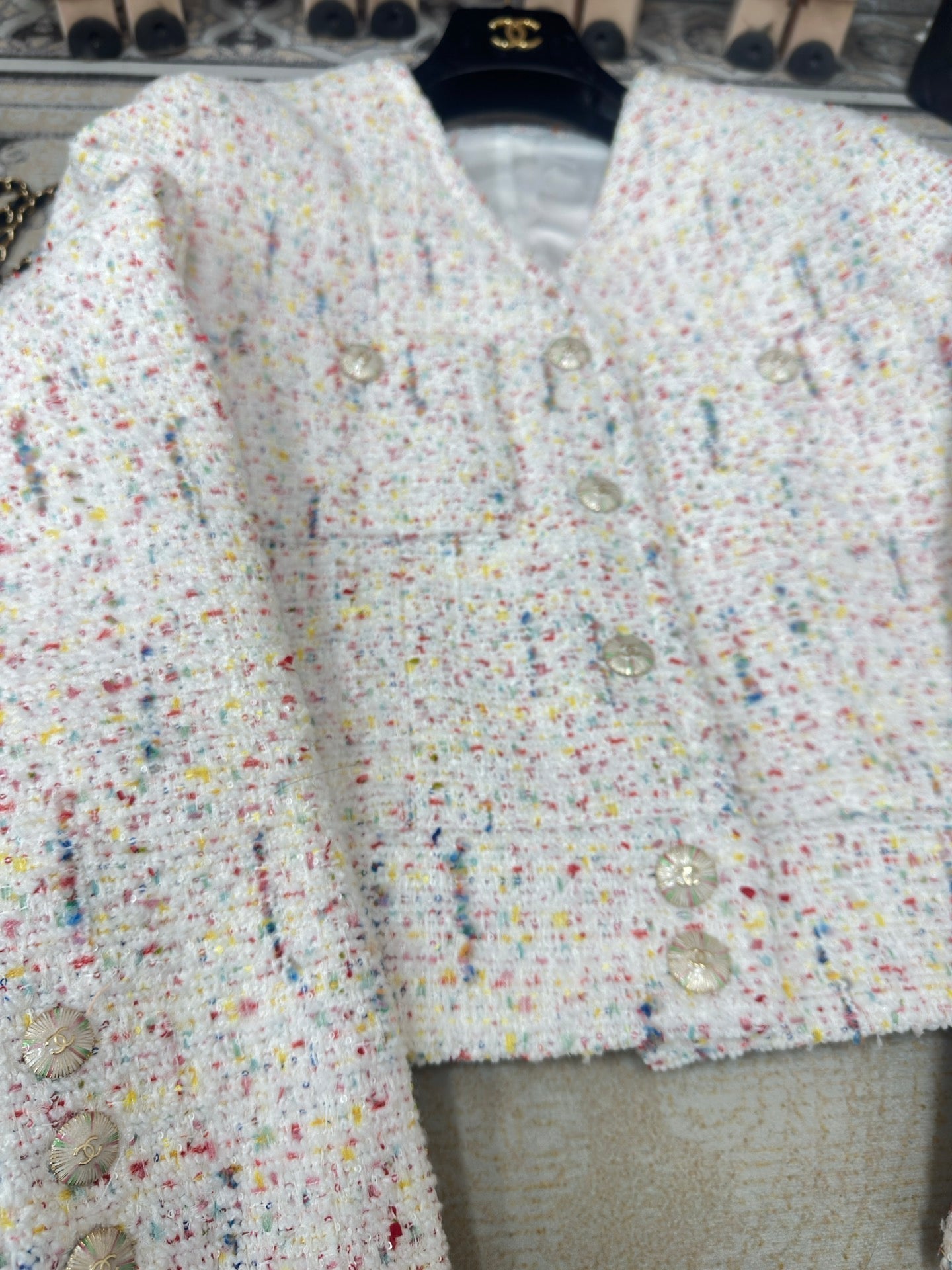 CC Jacket Multicolor Viscose Polyamide 251917