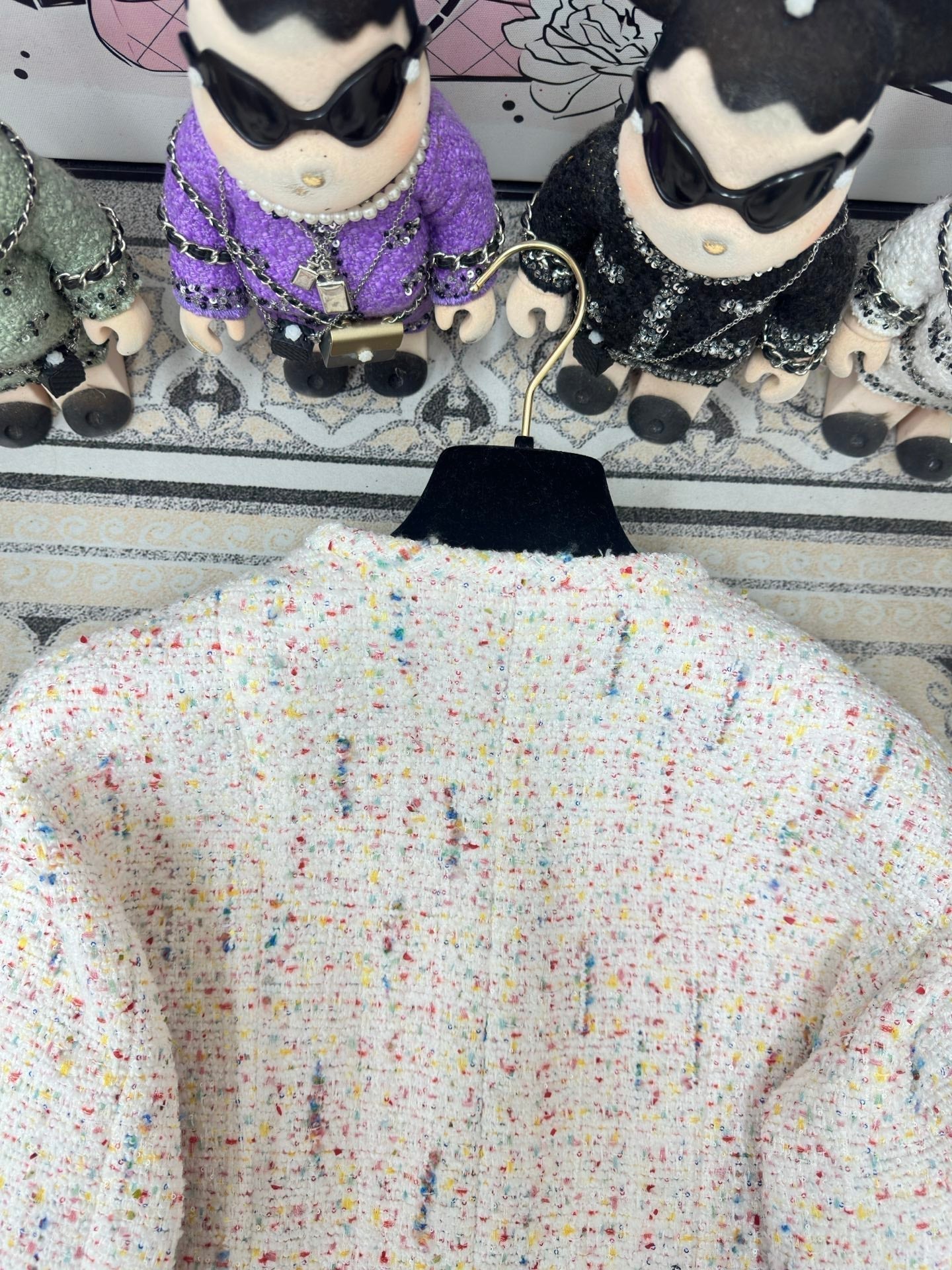 CC Jacket Multicolor Viscose Polyamide 251917