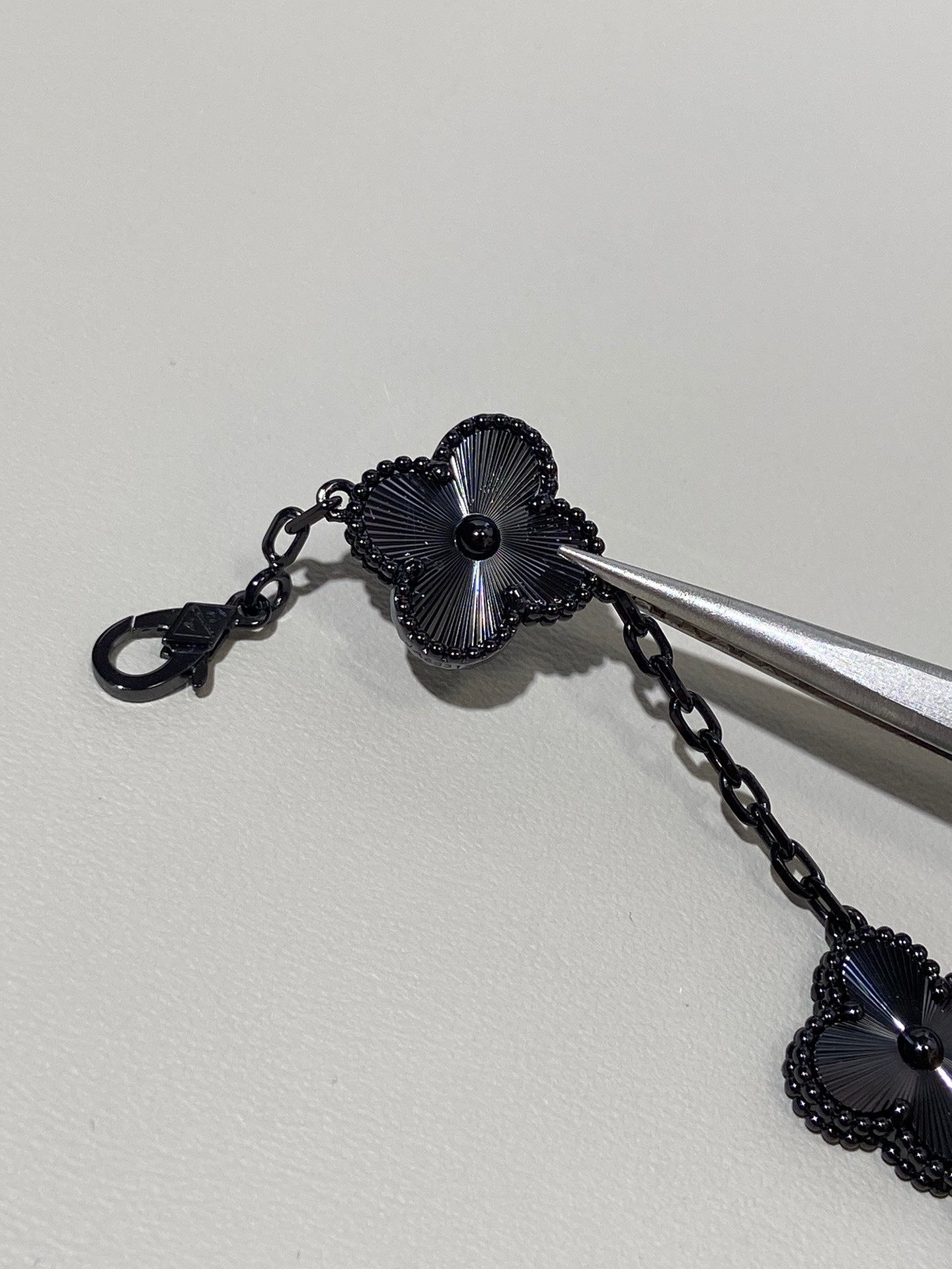 VCA Clover Vintage Black 5 Motifs Black Bracelet