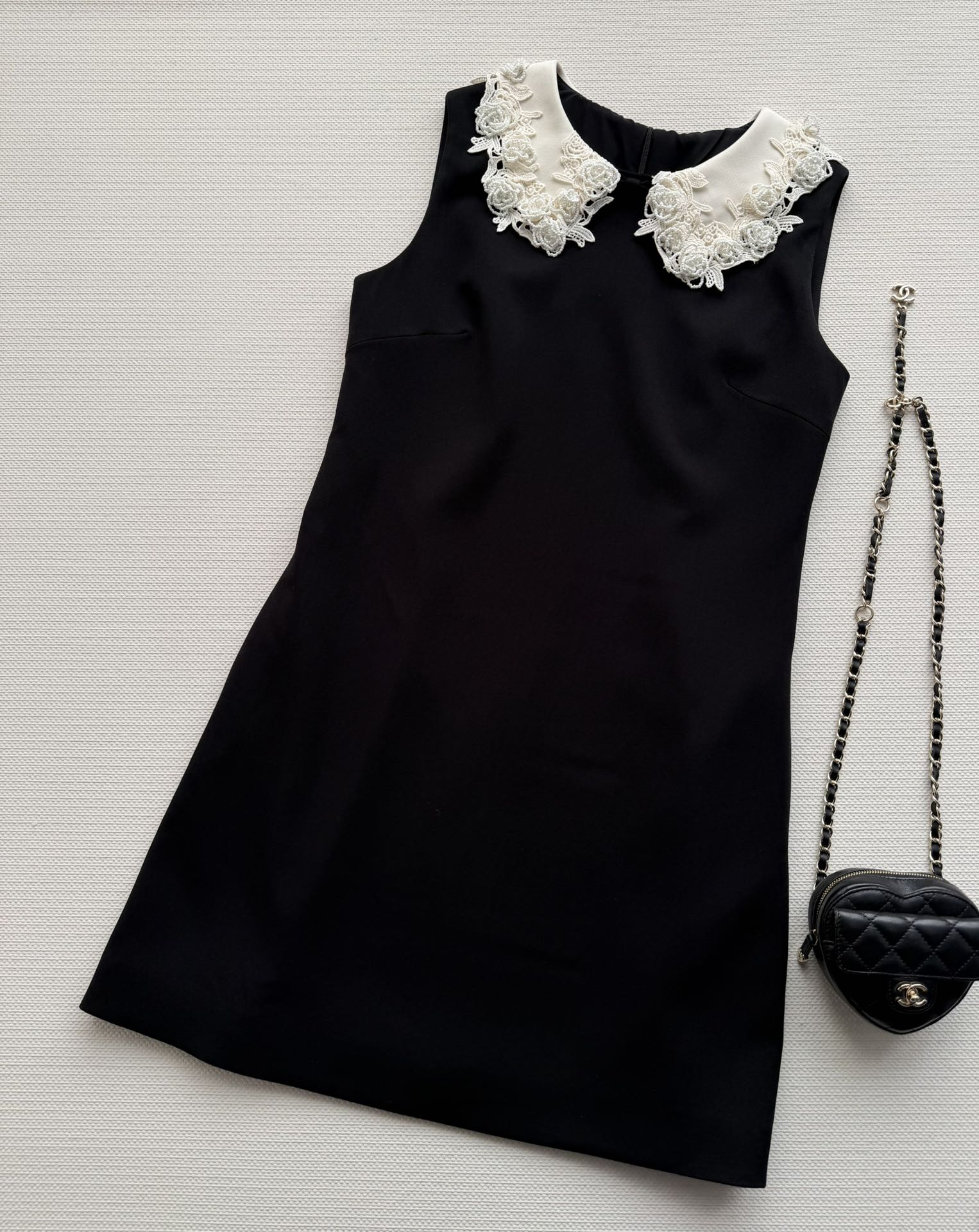 CC 26SS Sleeveless Dress Black Polyester 352966