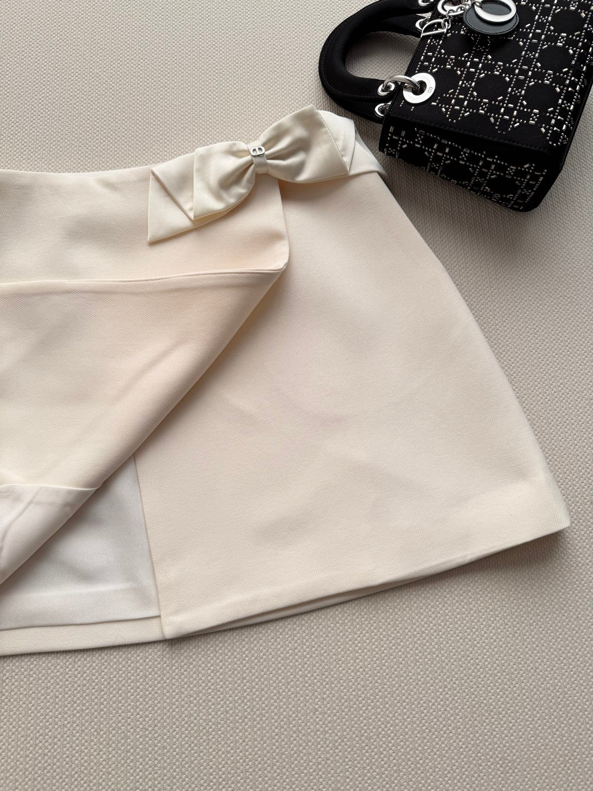 Dior 26s Skirt White Polyester 447232