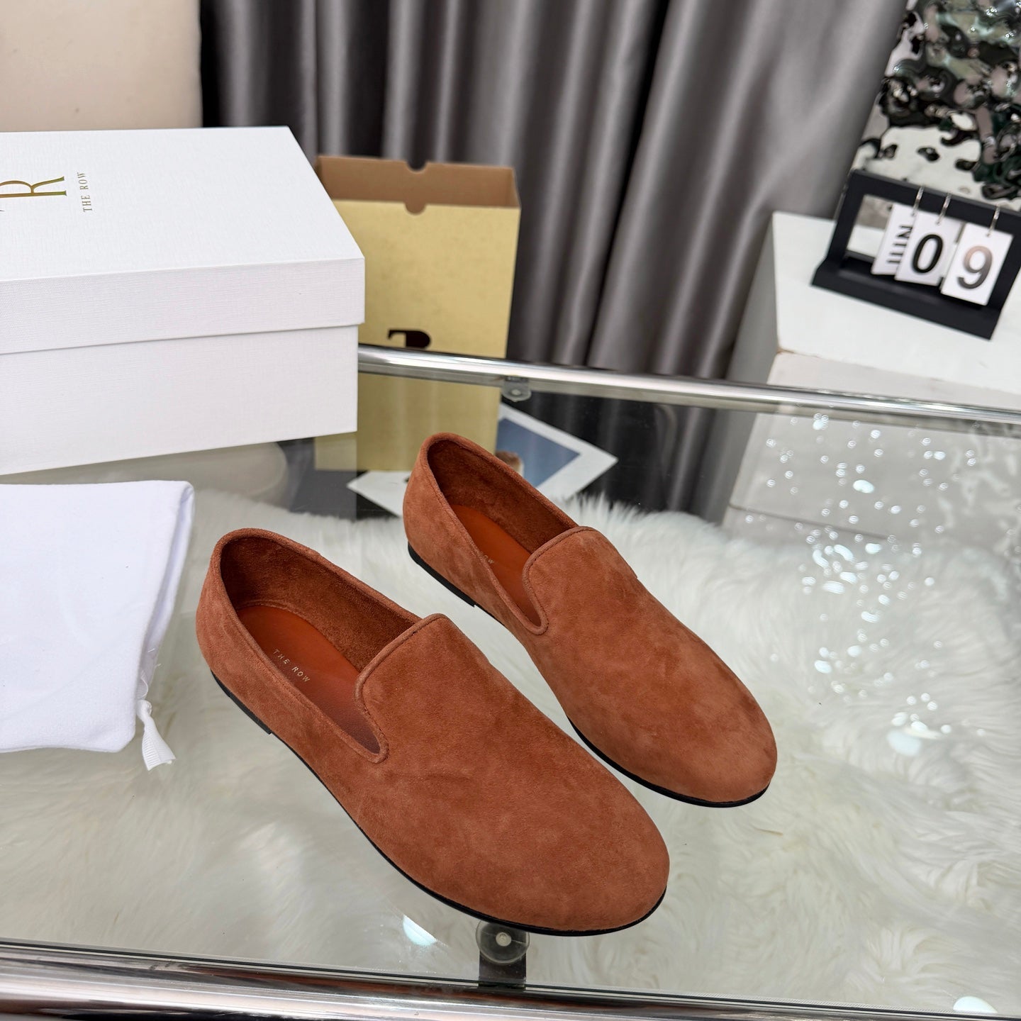 TR Adam Loafer Two Loafer Brown Suede 832654