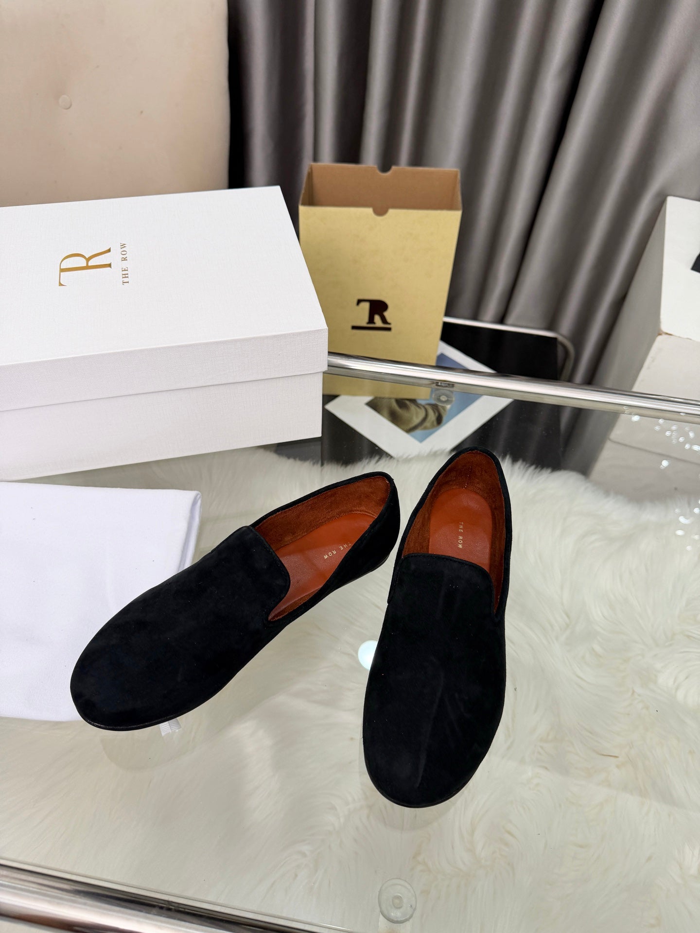 TR Adam Loafer Two Loafer Black Suede 832653