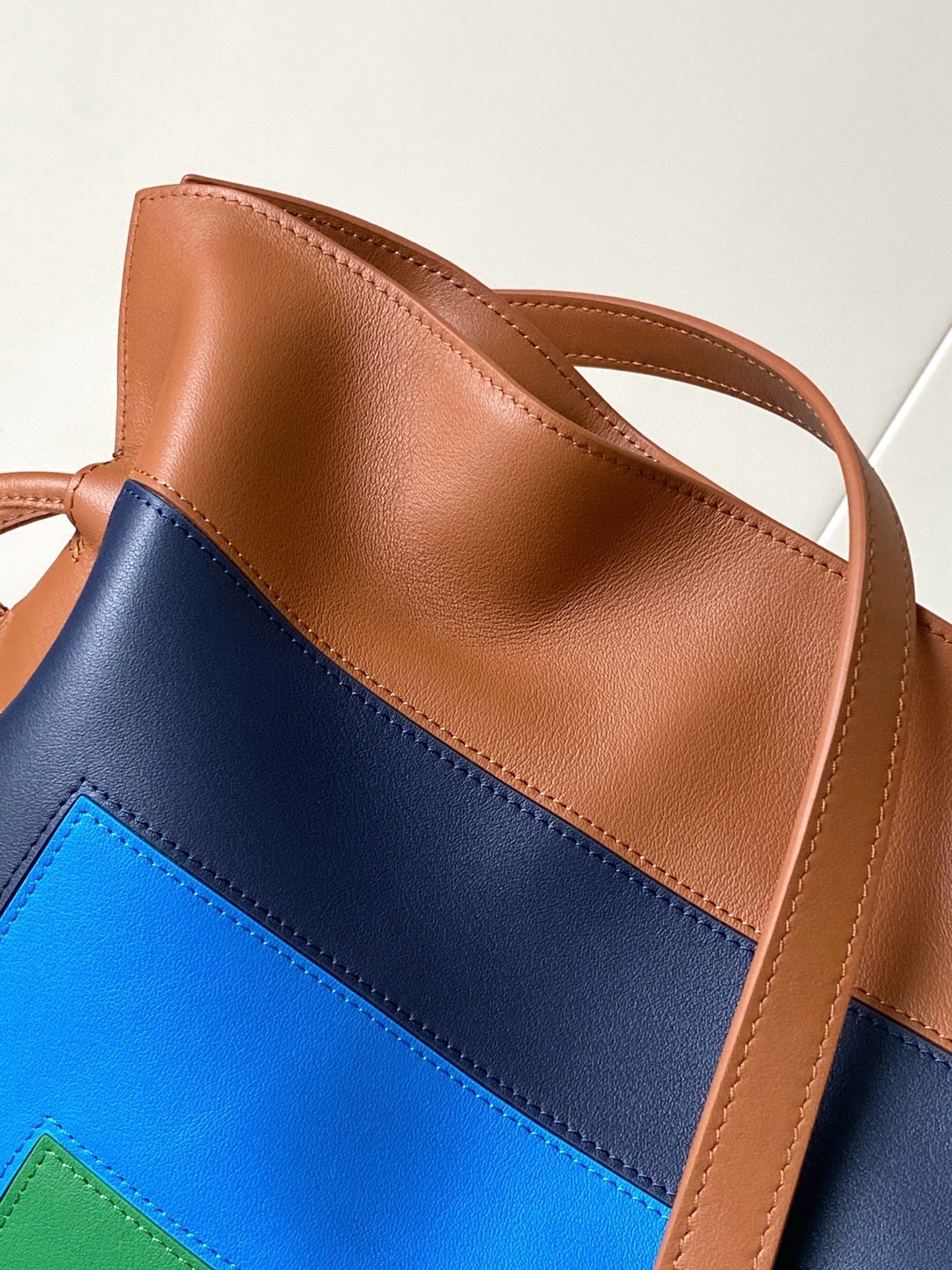 Loewe Medium  Flamenco Clutch Multicolor Nappa Calfskin