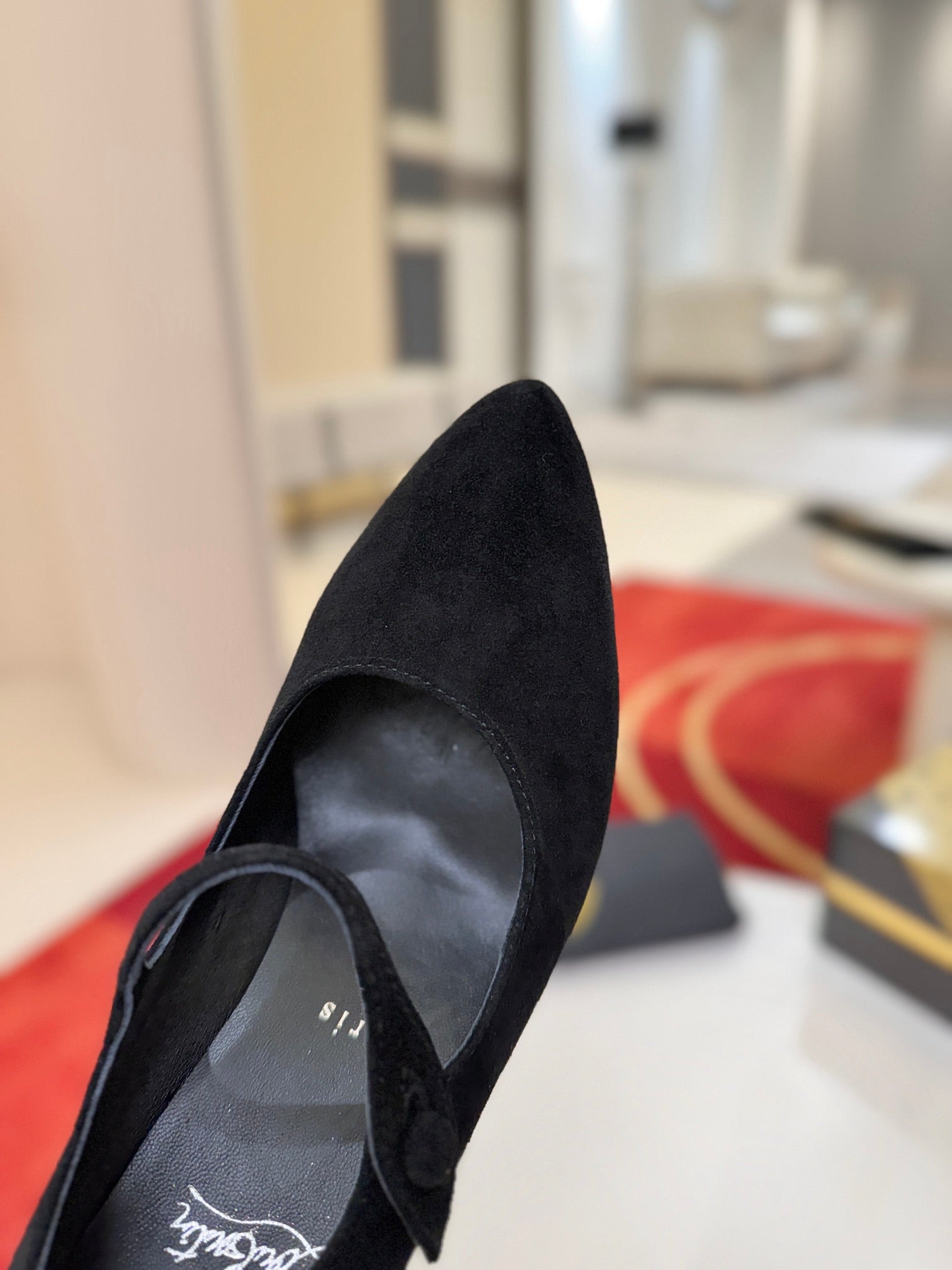CL Pump 8.5cm Black Patent Leather 825371