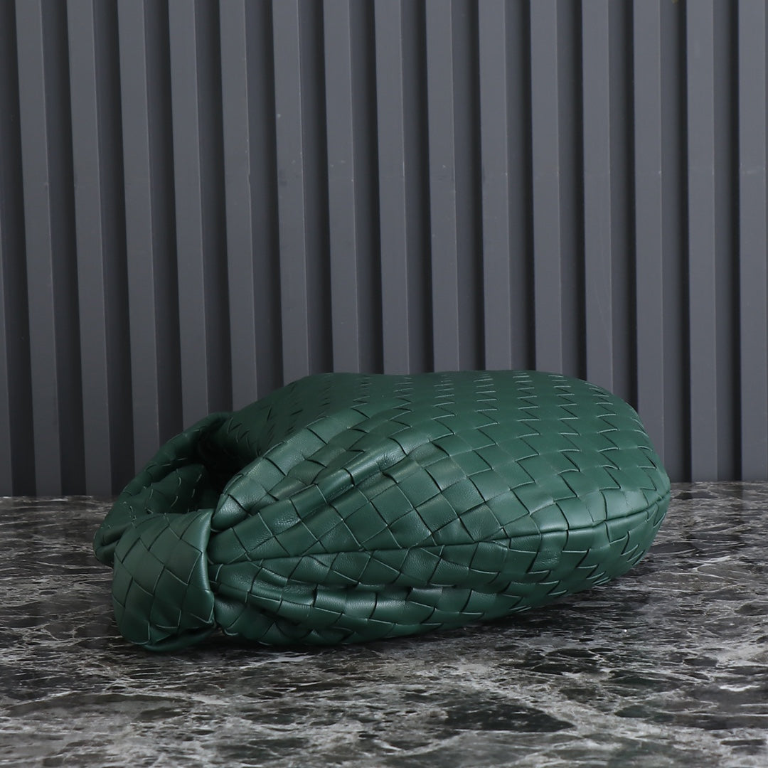 small jodie 48 dark green lambskin