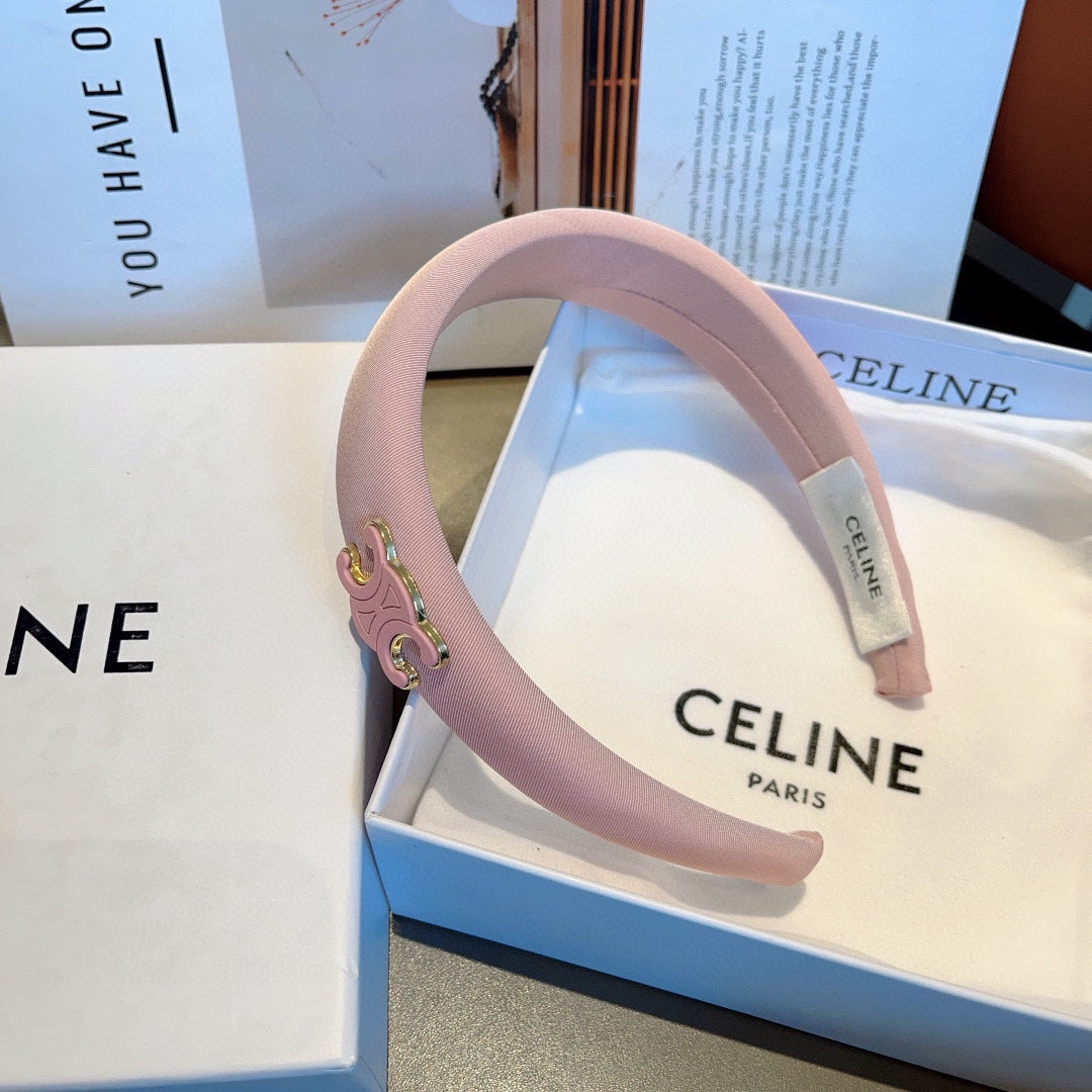 LIGHT PINK FABRIC HAIRBAND 427318