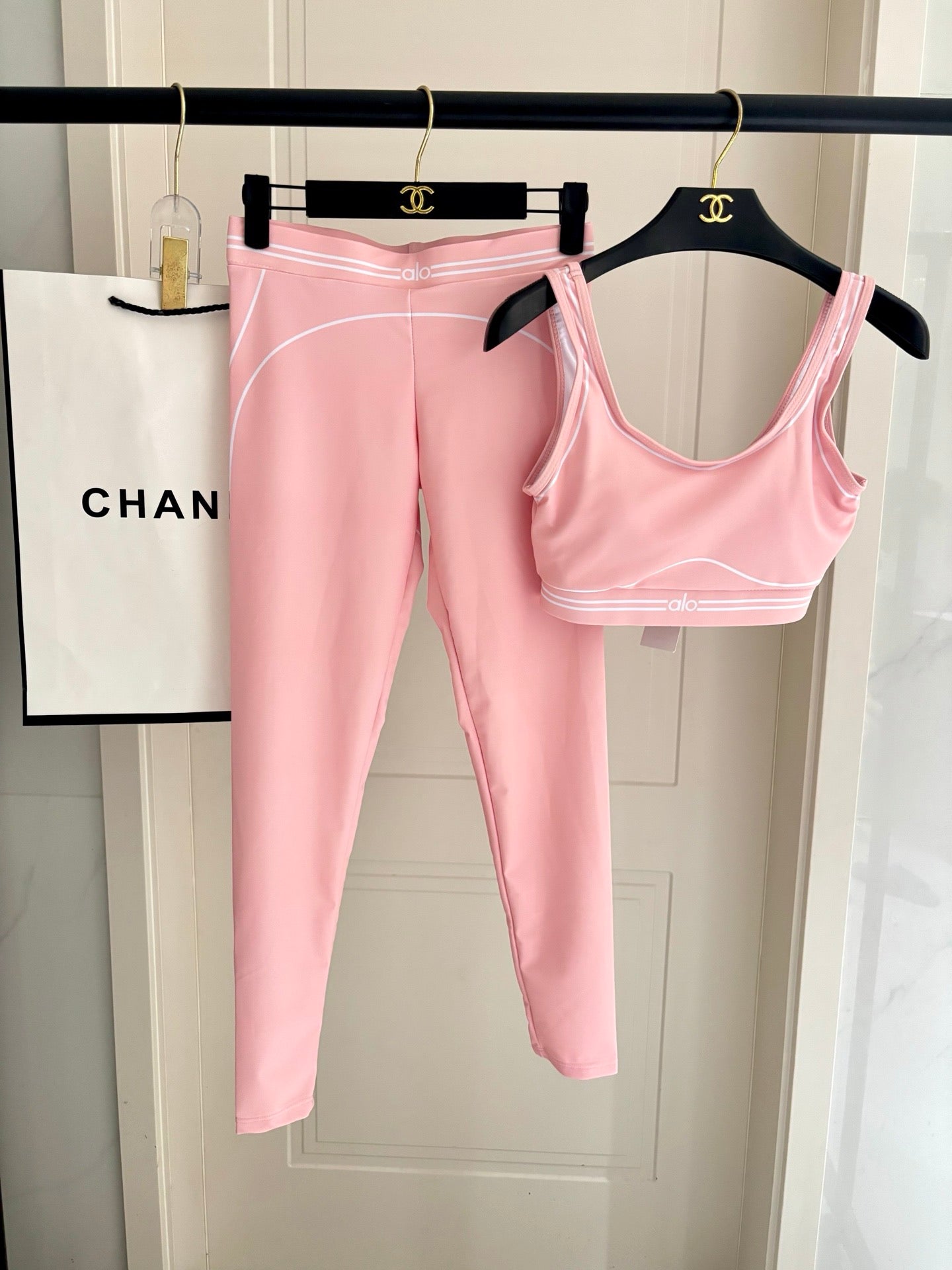 Airbrush High-Waist Heart Throb Set Light Pink 198922