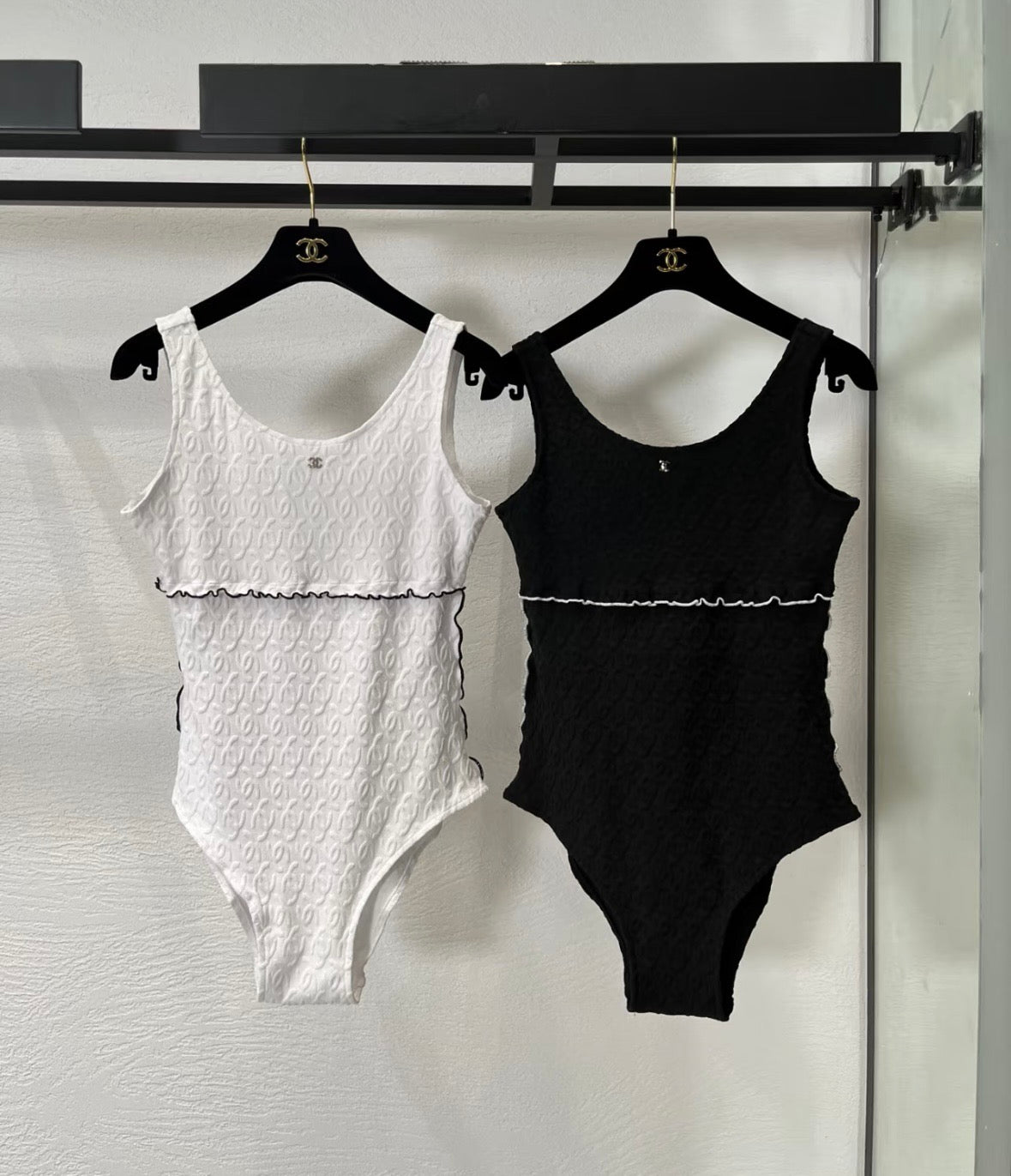 CC One-Piece Bikini White 201869