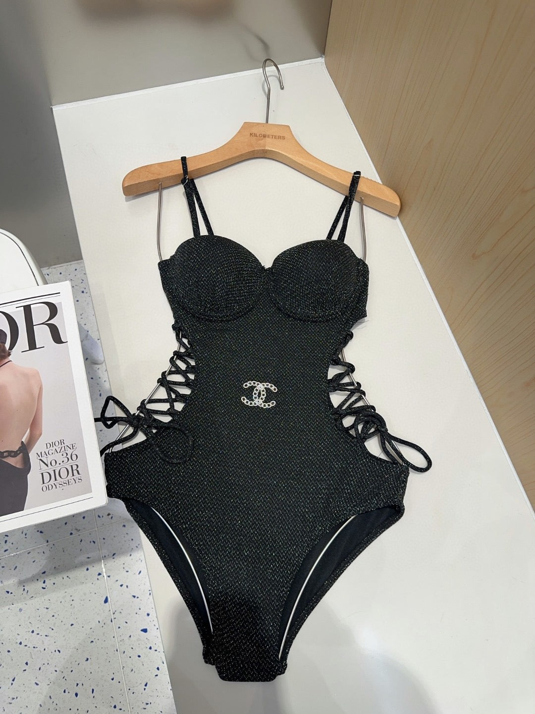 CC One-Piece Bikini Black 201874