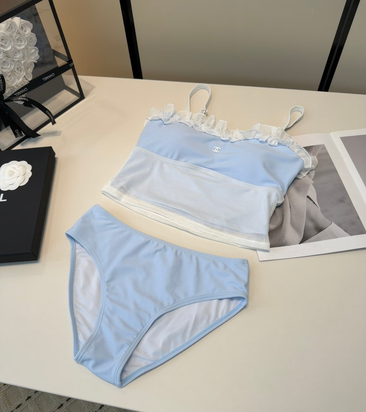 CC Two-Piece Bikini Light Blue 201883