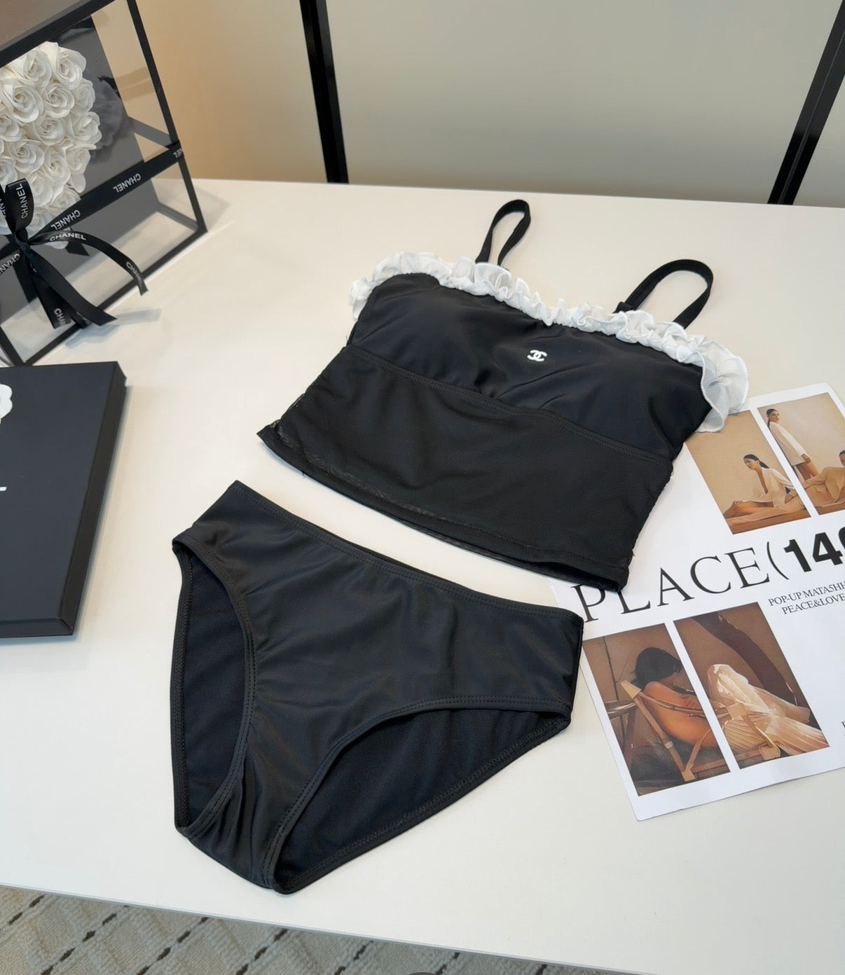 CC Two-Piece Bikini Black 201884