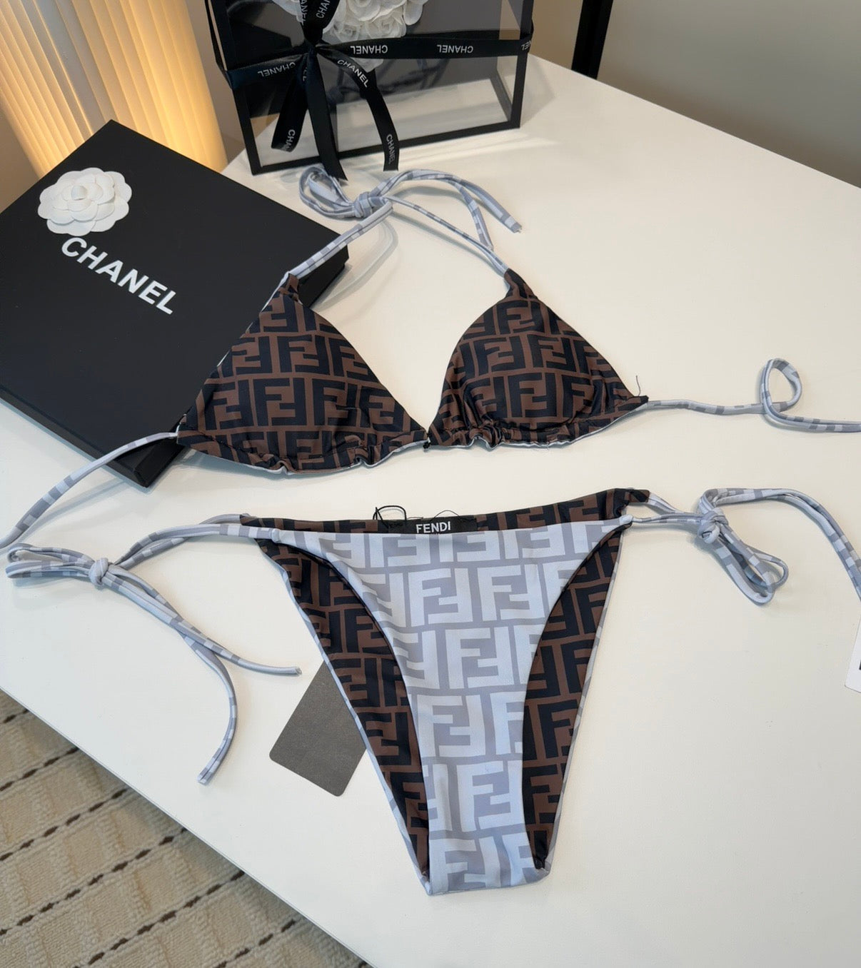 Fendi 26s Two-Piece Bikini 261460