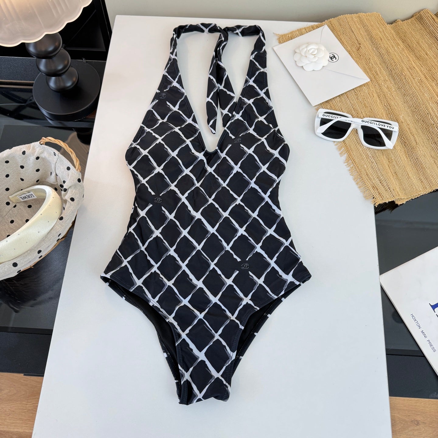 Chanel One-Piece Bikini 341653