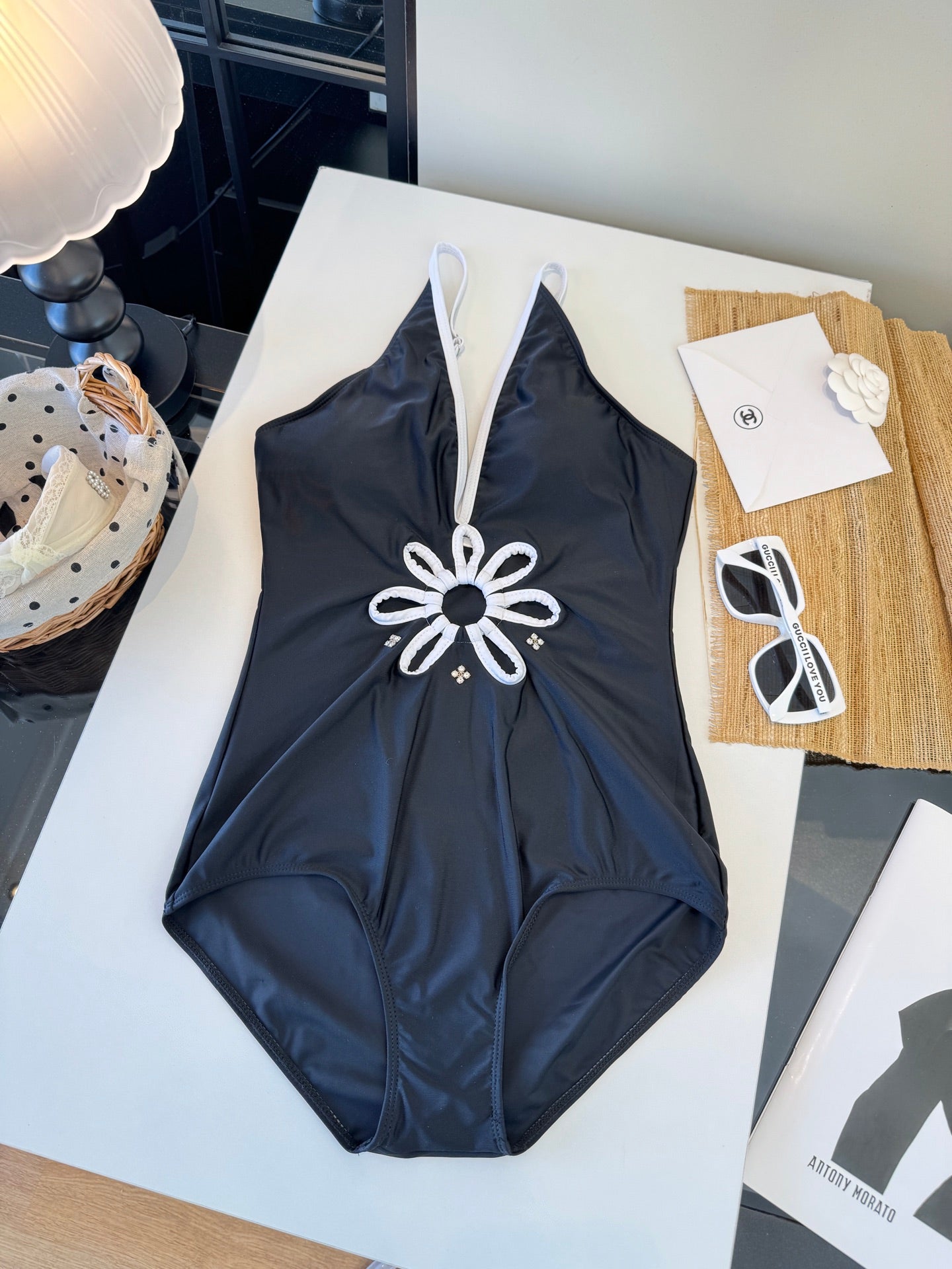 Chanel One-Piece Bikini 341655