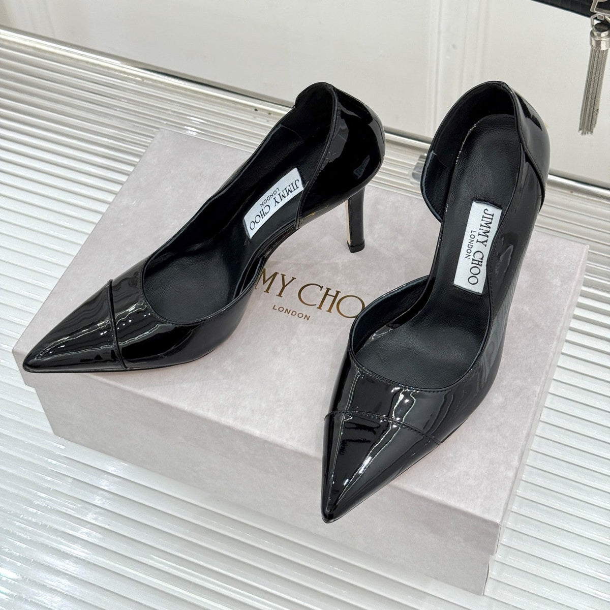 JC 26s Brigitte Pumps 12cm Patent Leather 174526
