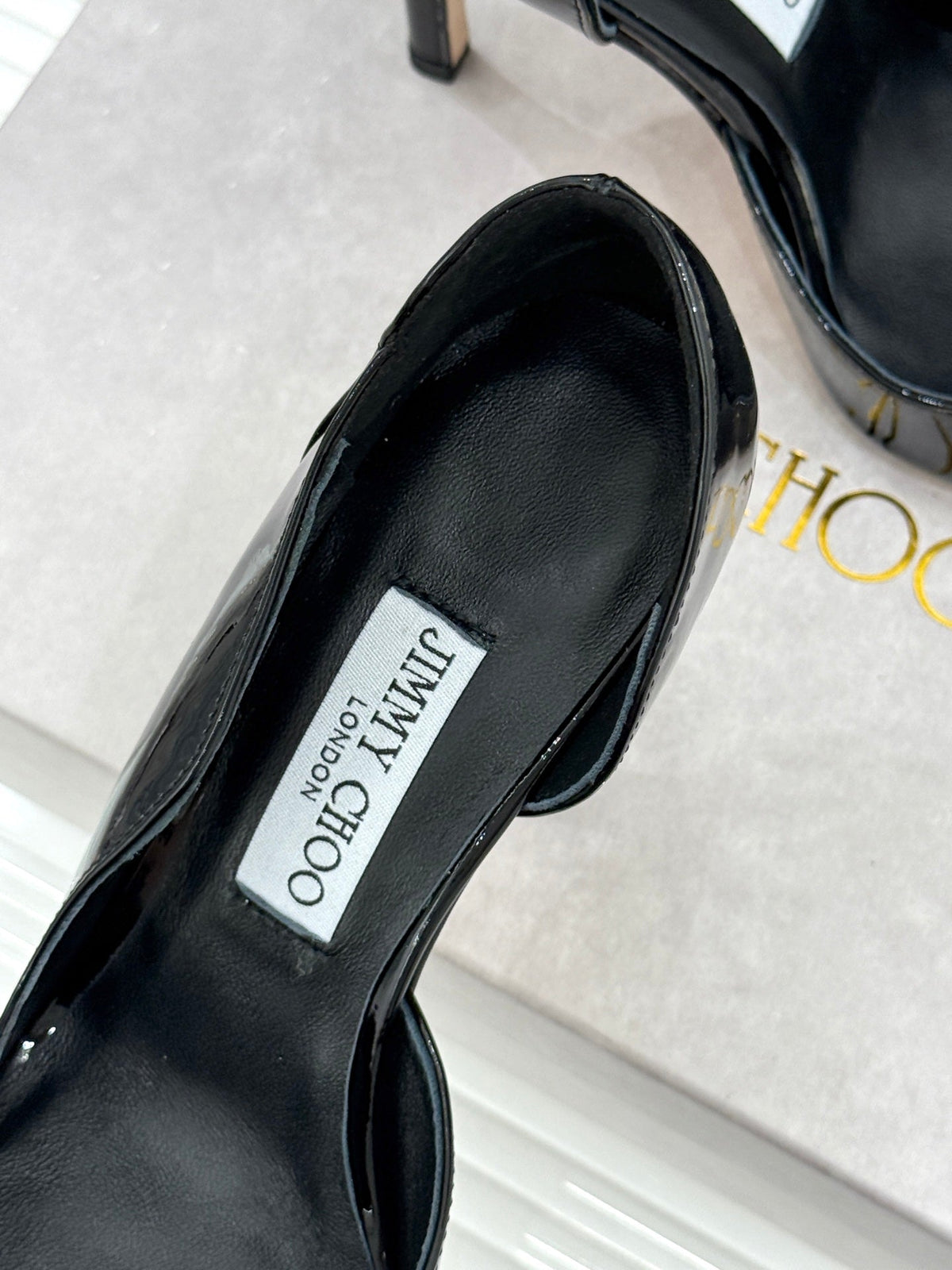 JC 26s Brigitte Pumps 12cm Patent Leather 174526