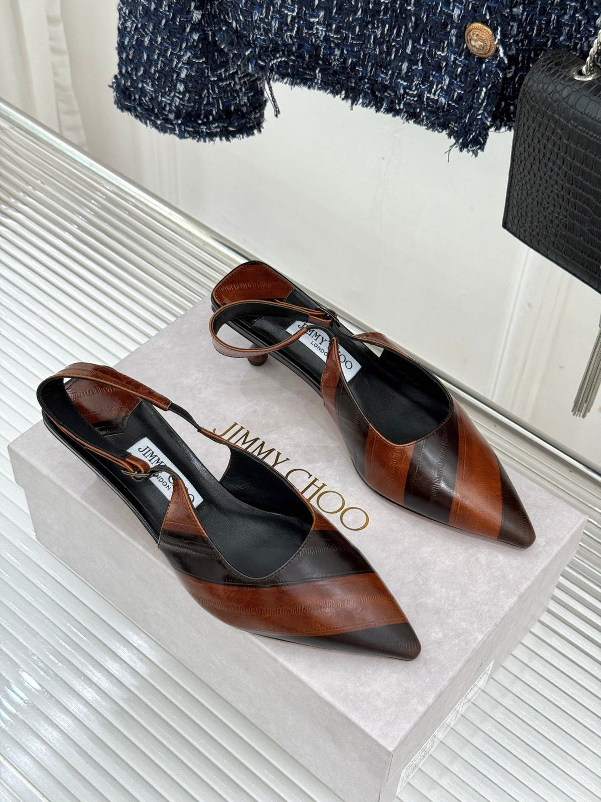 JC 26s Amel Pumps 5cm Leather 174540